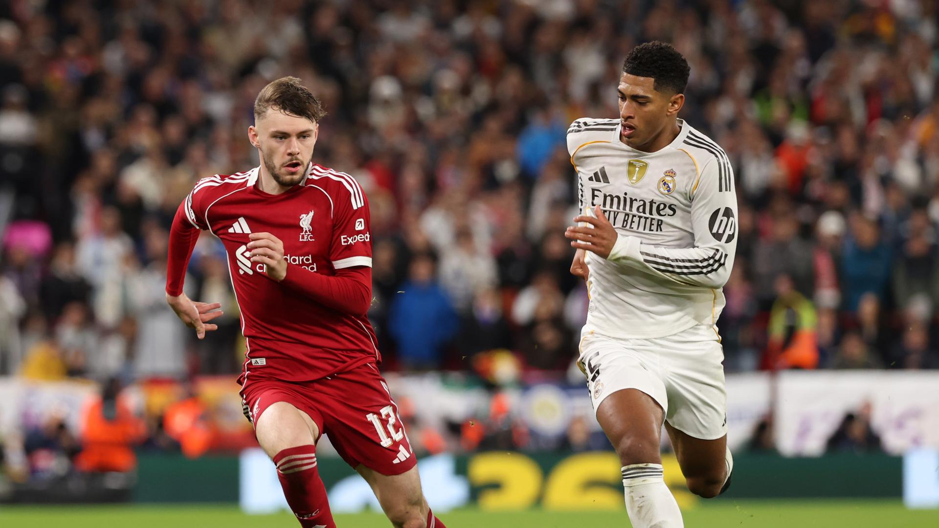 Best bits: Watch Conor Bradley's display against Real Madrid
