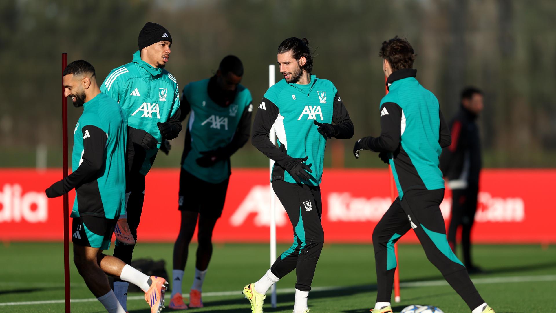 Liverpool v PSV Eindhoven: Champions League team news