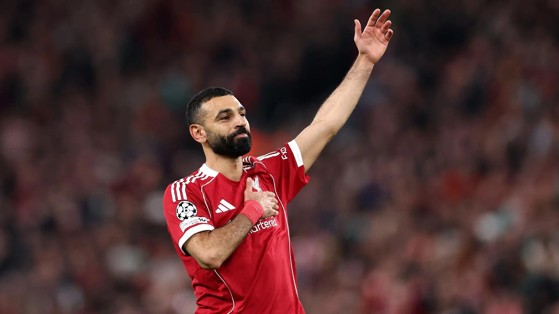 Mohamed Salah scores landmark 50th goal in the Champions League