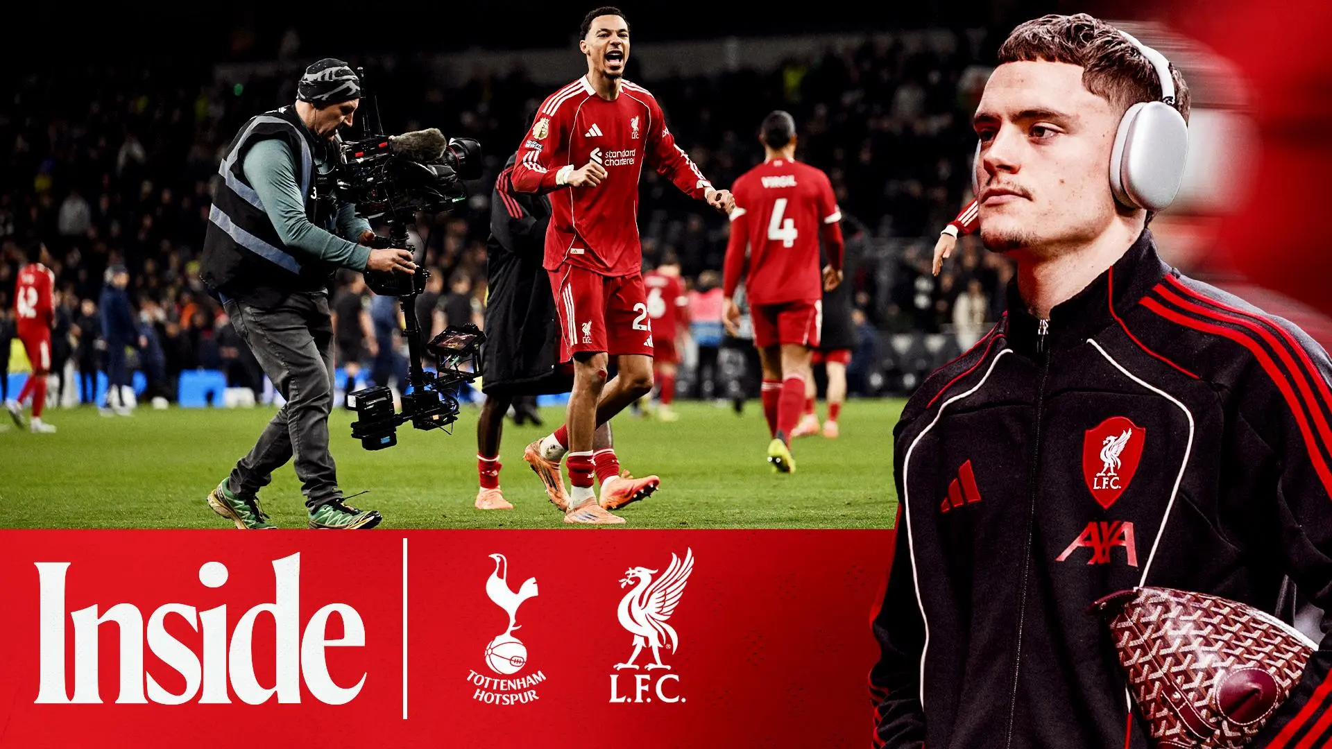 Inside: Unseen moments and away-end scenes from Tottenham 1-2 Liverpool