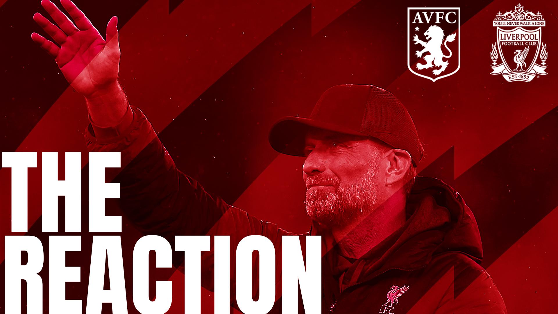 Listen now: Klopp, Elliott and Quansah in 'The Reaction' to Villa 3-3 Liverpool