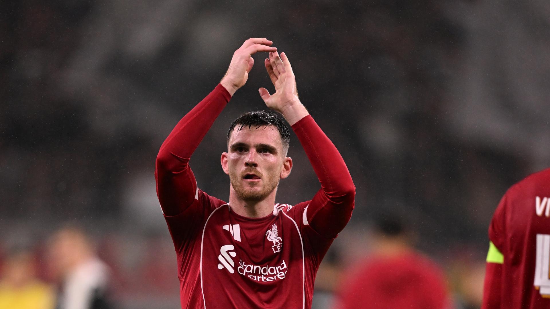 Andy Robertson explains 'pleasing factors' in Frankfurt - but gives Brentford warning