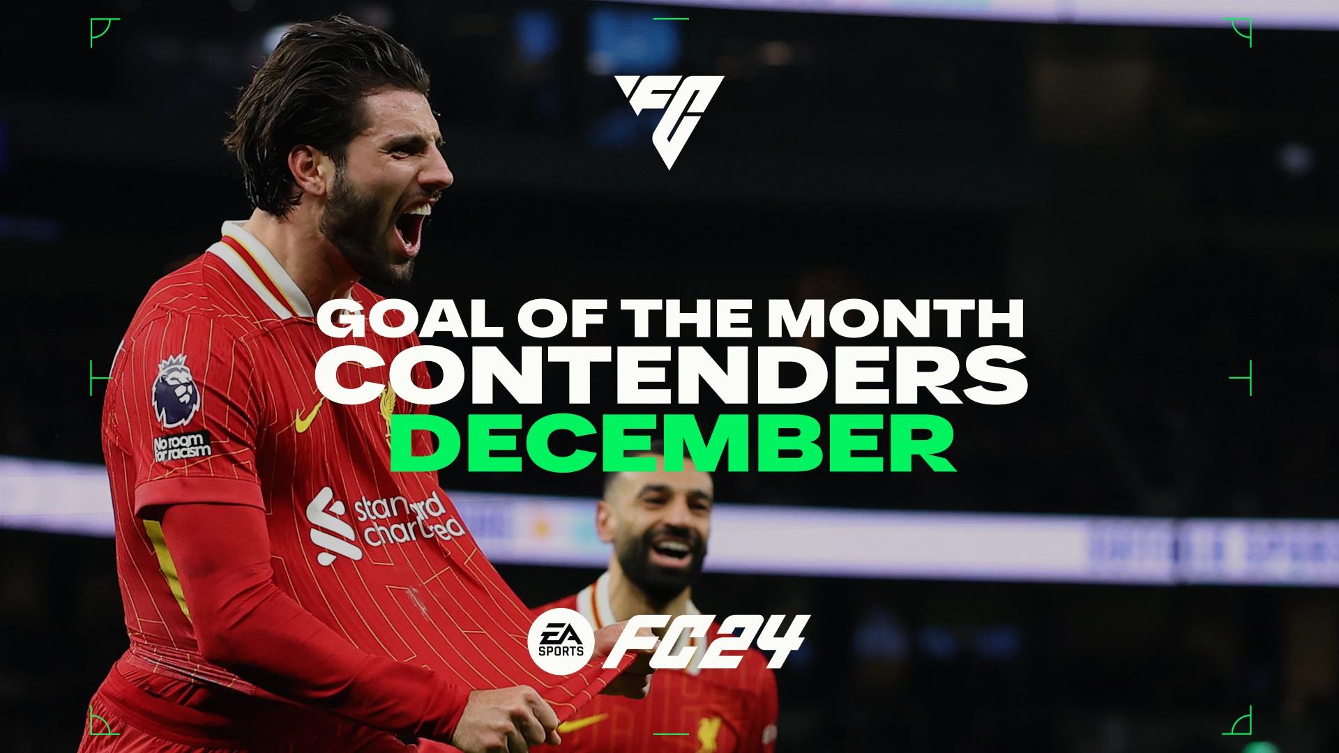 Vote now: 12 contenders for Liverpool's Goal of the Month in December