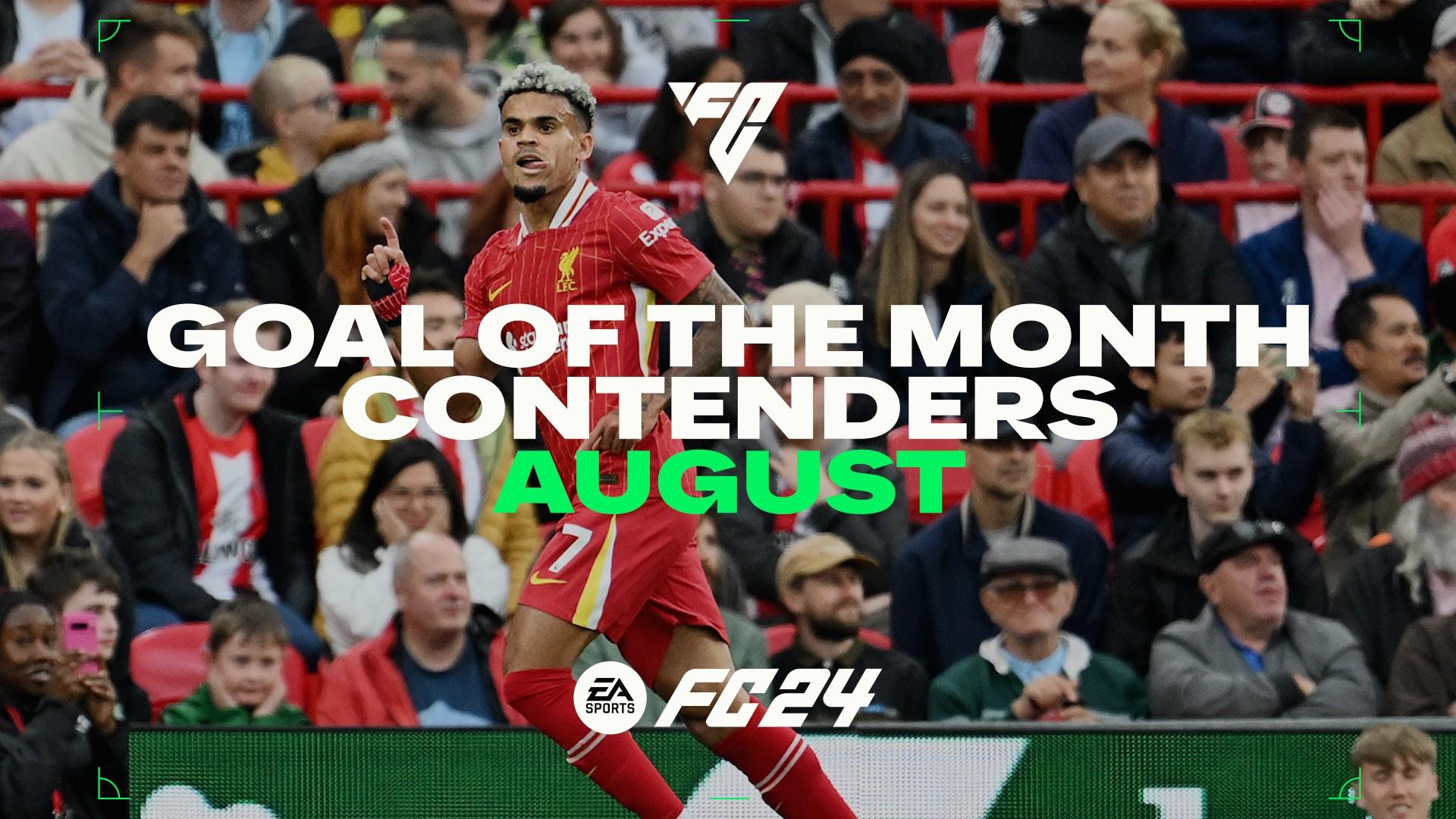 Vote now: Liverpool's August Goal of the Month