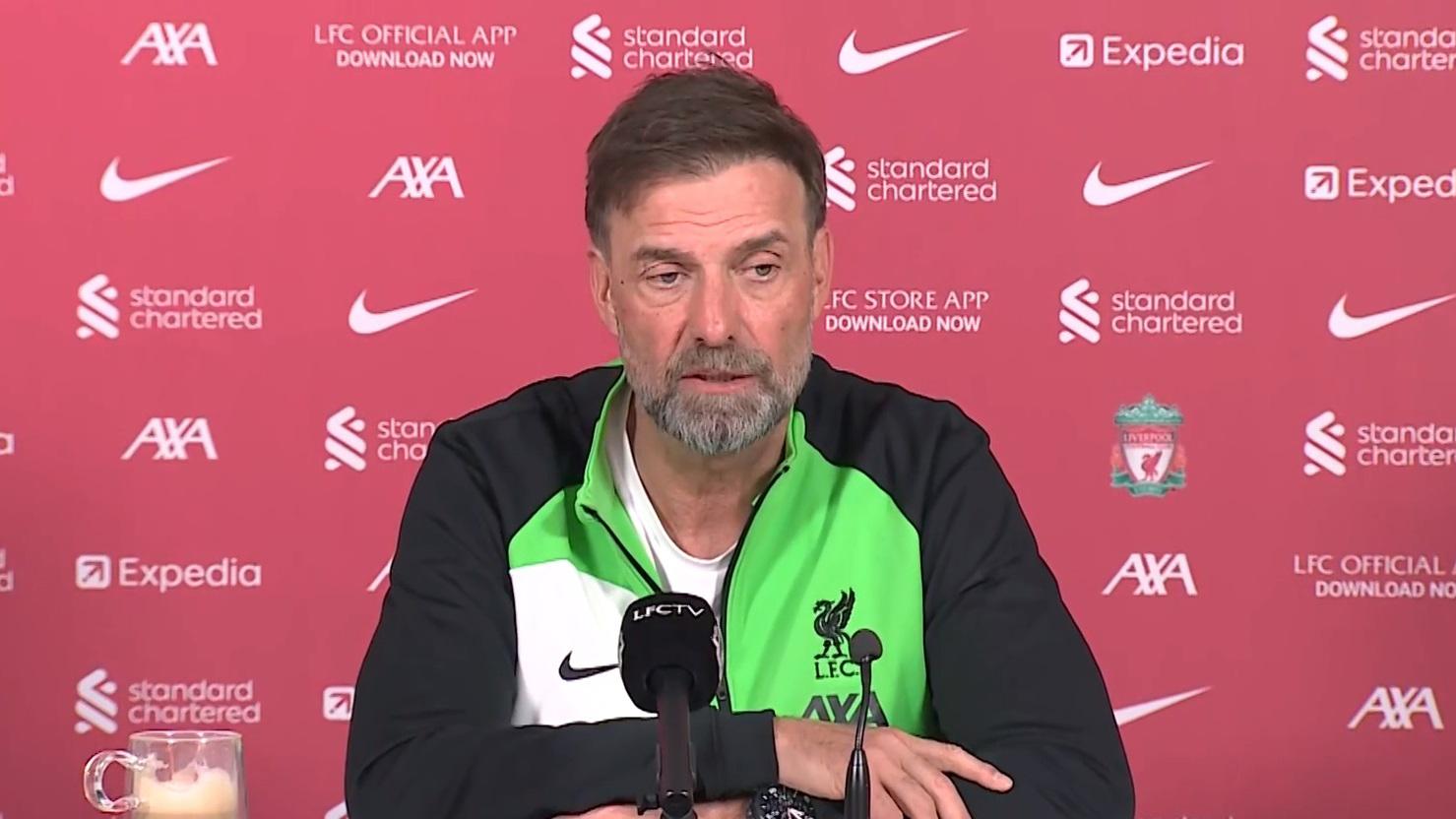 Jürgen Klopp press conference: Spurs challenge, Champions League qualification and more