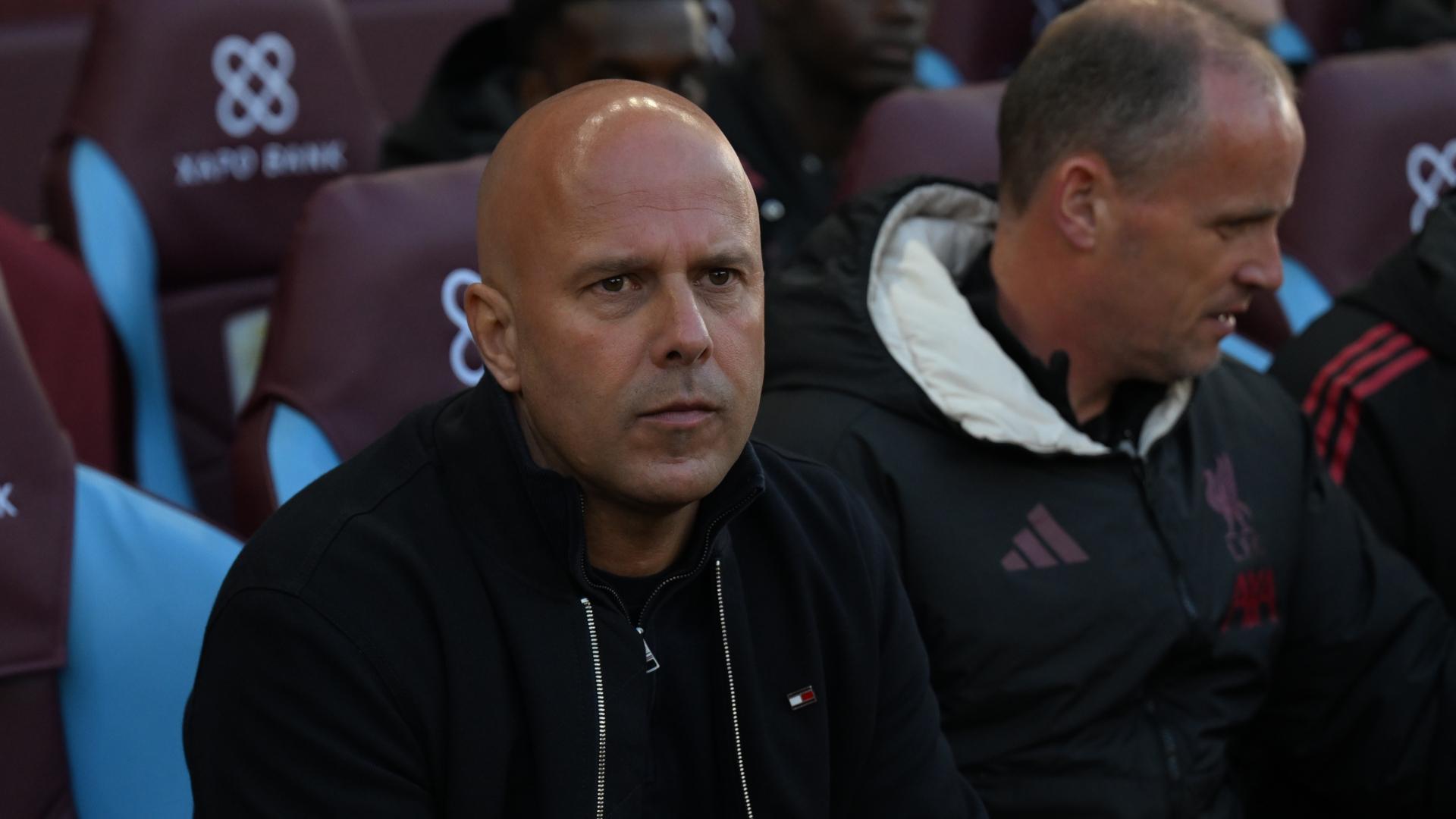 Aston Villa 4-2 Liverpool: Arne Slot's post-match press conference