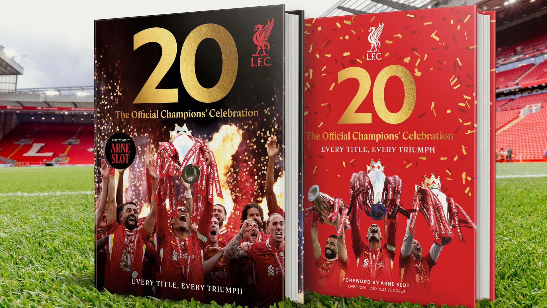'20: The Official Champions’ Celebration' - new book coming soon