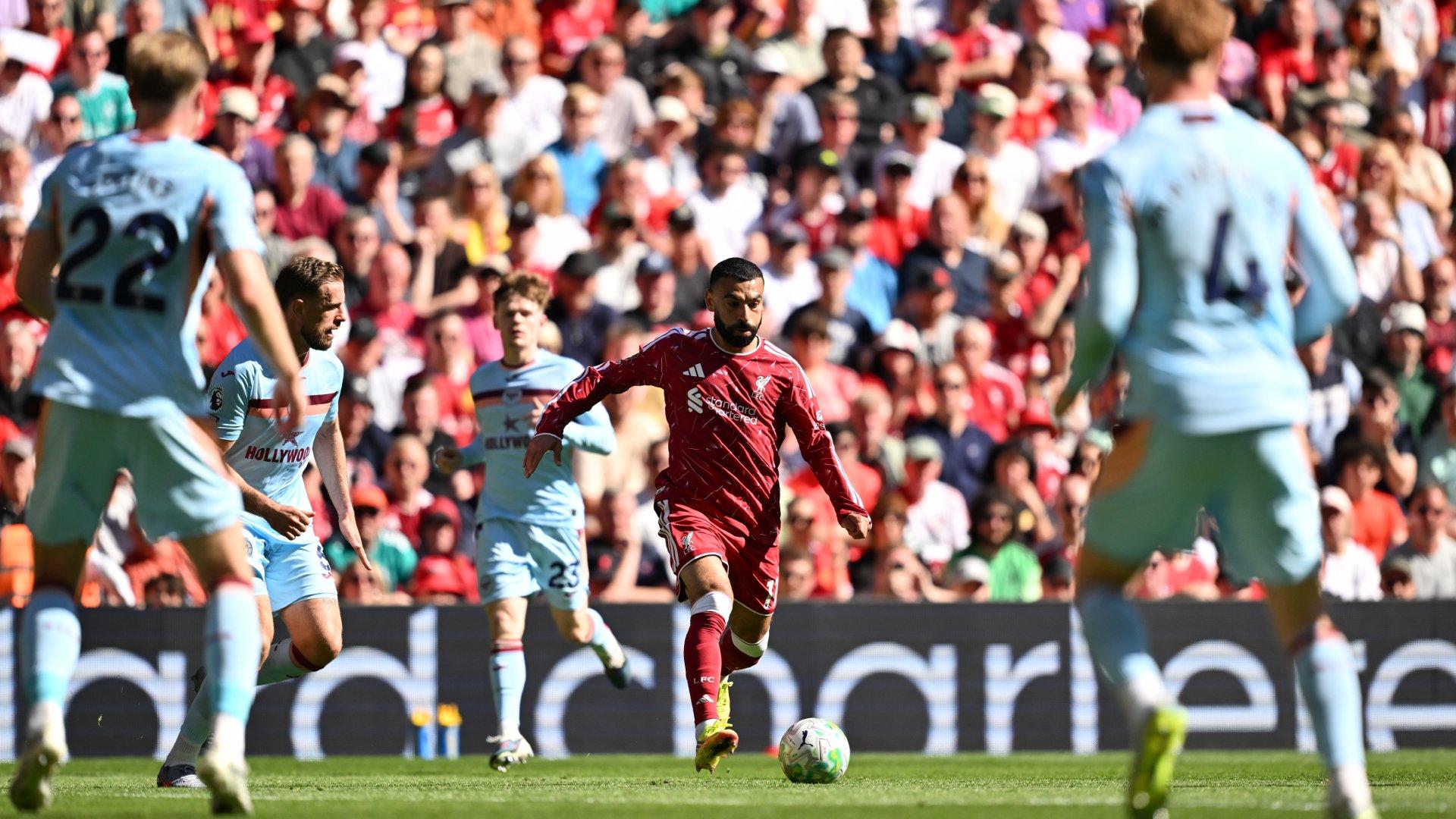 Liverpool secure Champions League qualification with final-day draw with Brentford