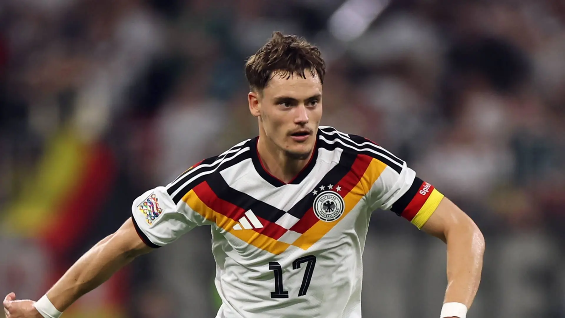 Florian Wirtz 'proud' after captaining Germany for the first time