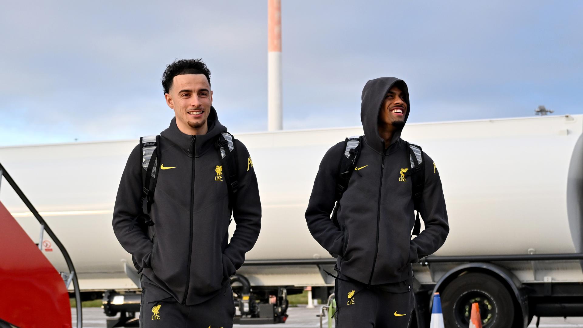 Departure photos: Liverpool squad set off for Girona