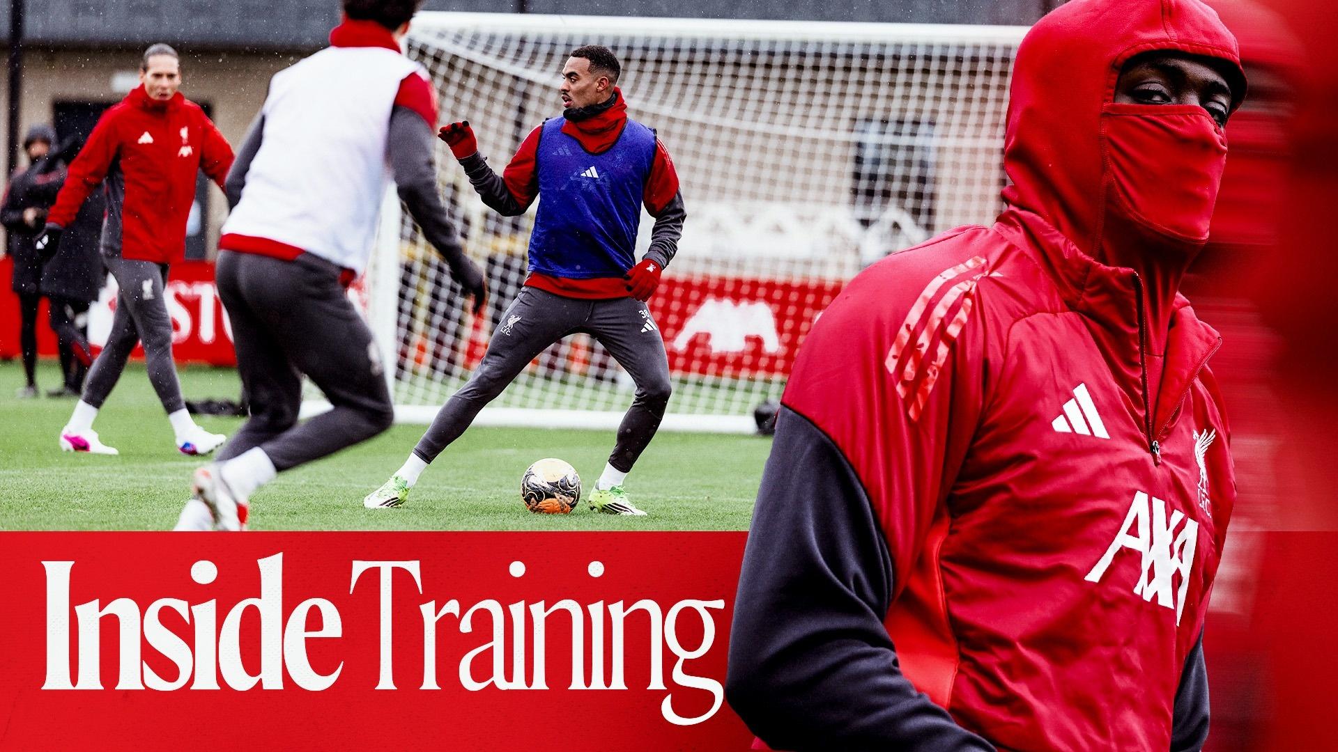 Inside Training: Behind the scenes with Liverpool ahead of FA Cup test