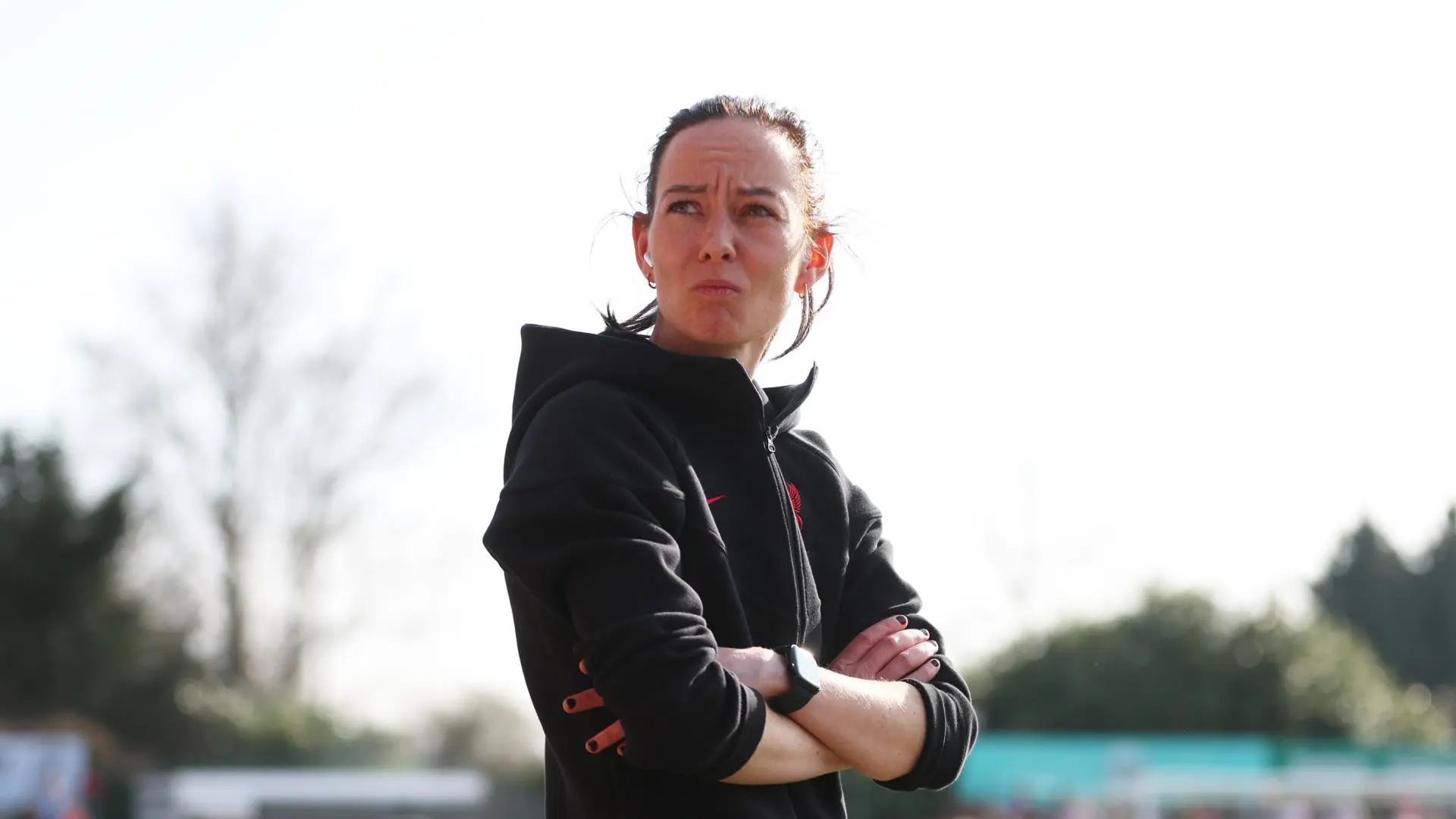 Amber Whiteley on Arsenal win, facing Man Utd at Anfield and Laws' century