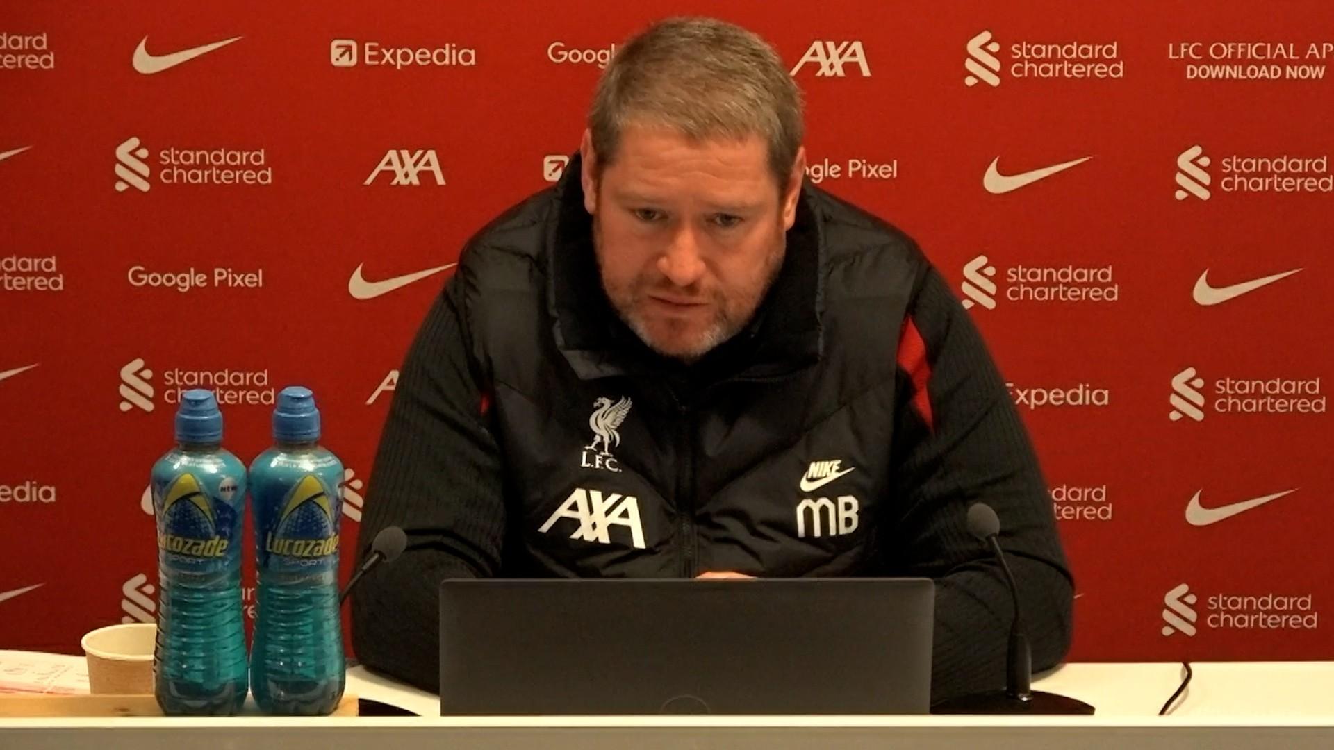 Watch Matt Beard's press conference ahead of Man City v LFC Women