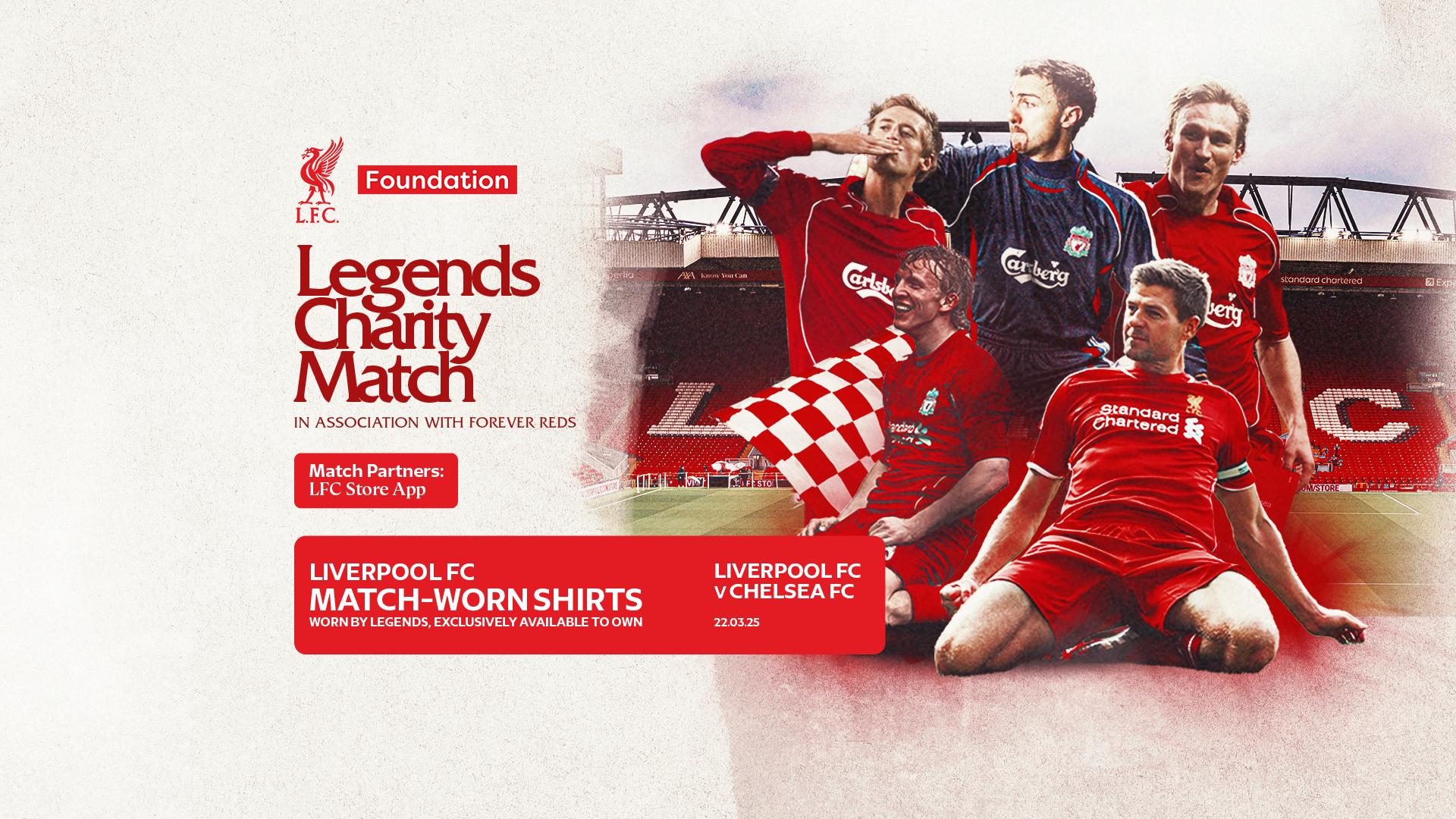 LFC Retail to proudly support LFC Legends with weekend of fundraising