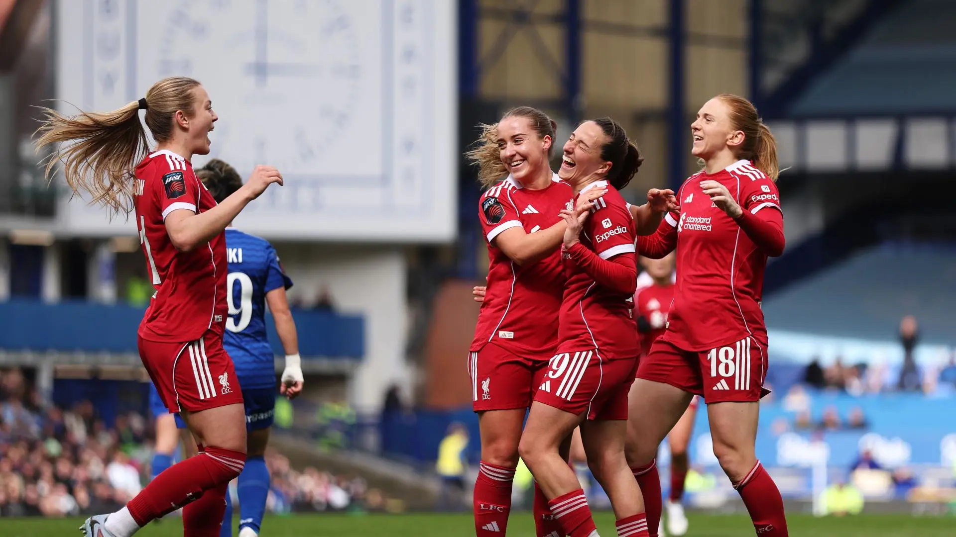 Ceri Holland scores twice as LFC Women claim derby win at Everton