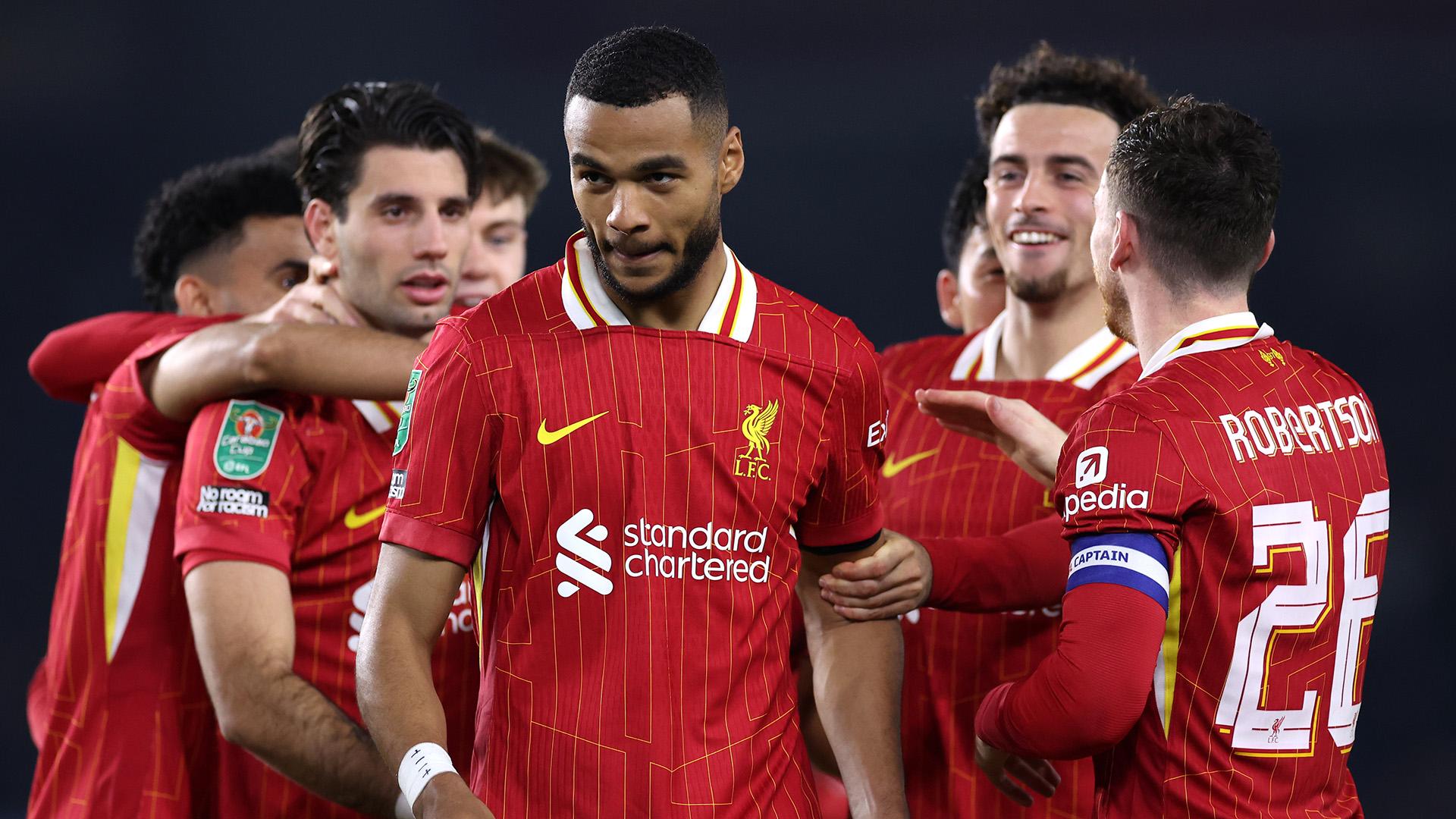 Who was Liverpool's Carlsberg Player of the Match at Brighton?