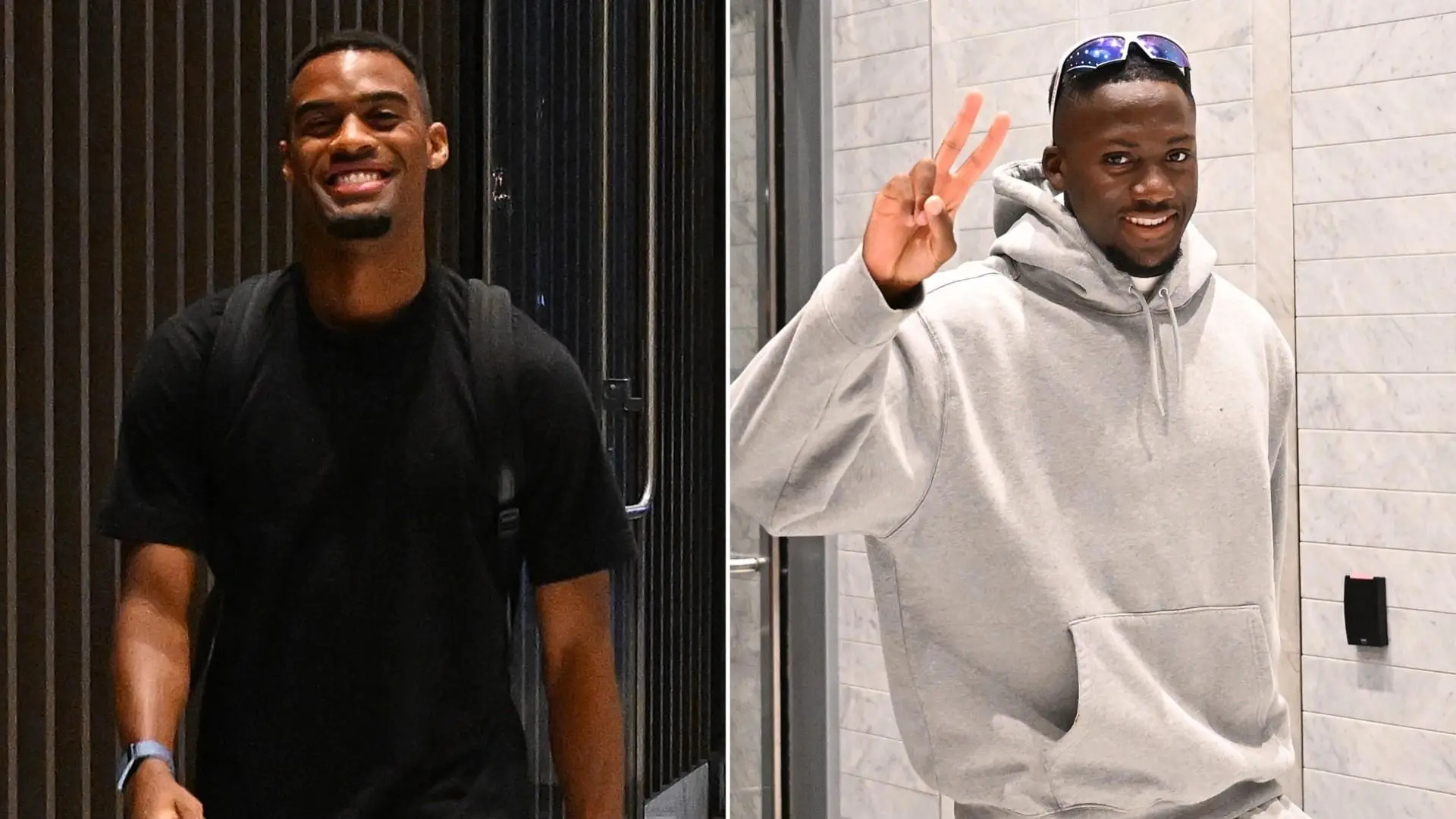 Ryan Gravenberch and Ibrahima Konate join Liverpool in Philadelphia