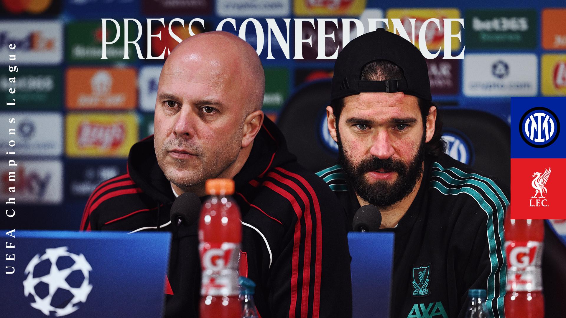 Monday: Watch Liverpool's pre-Internazionale press conference live