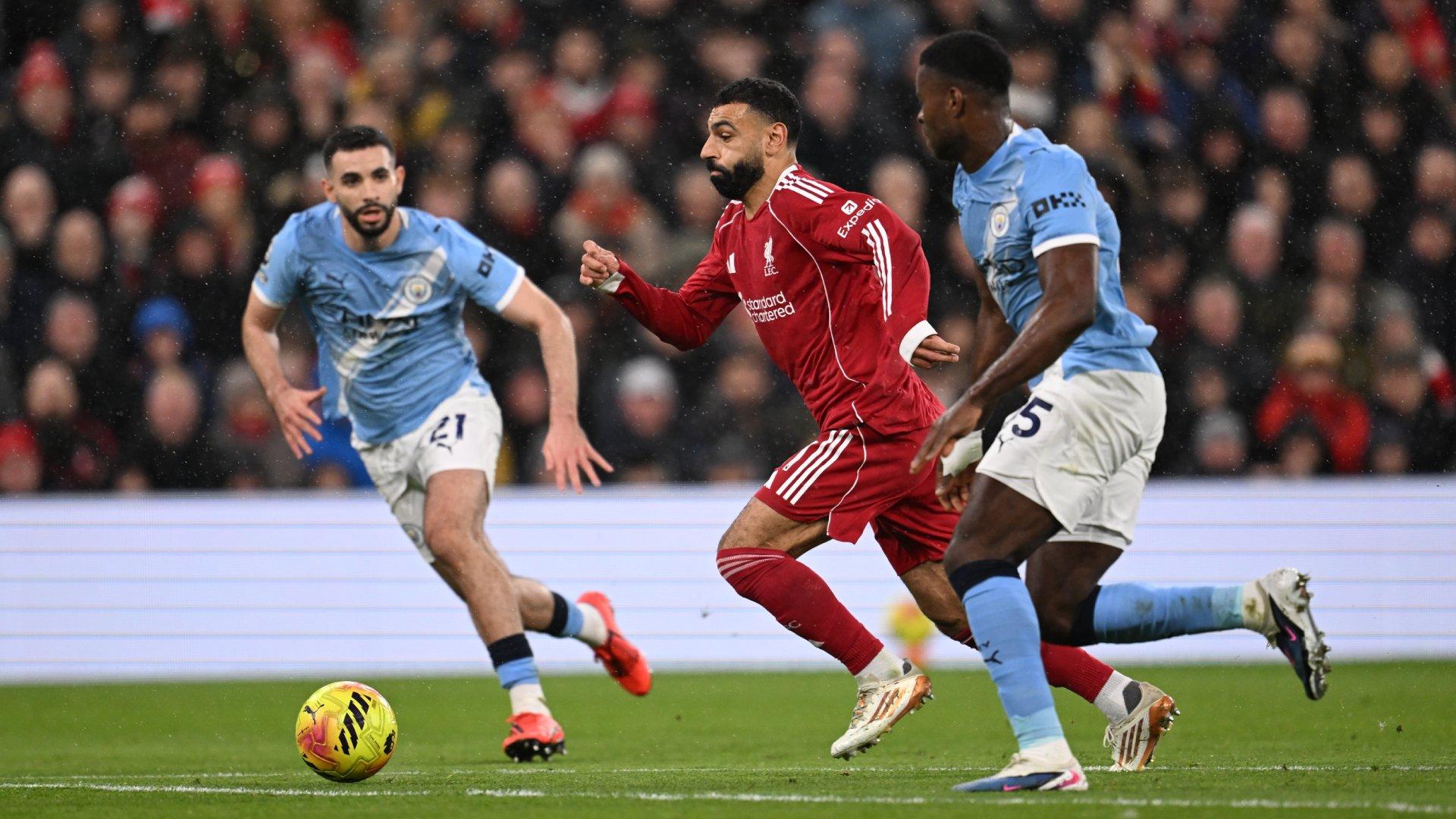 Liverpool 1-2 Manchester City: Watch match action