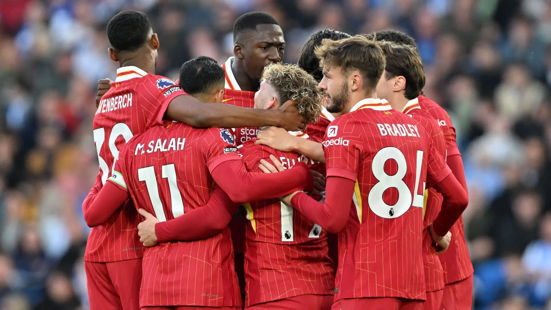 Liverpool achieve piece of club history for away goals in 2024-25