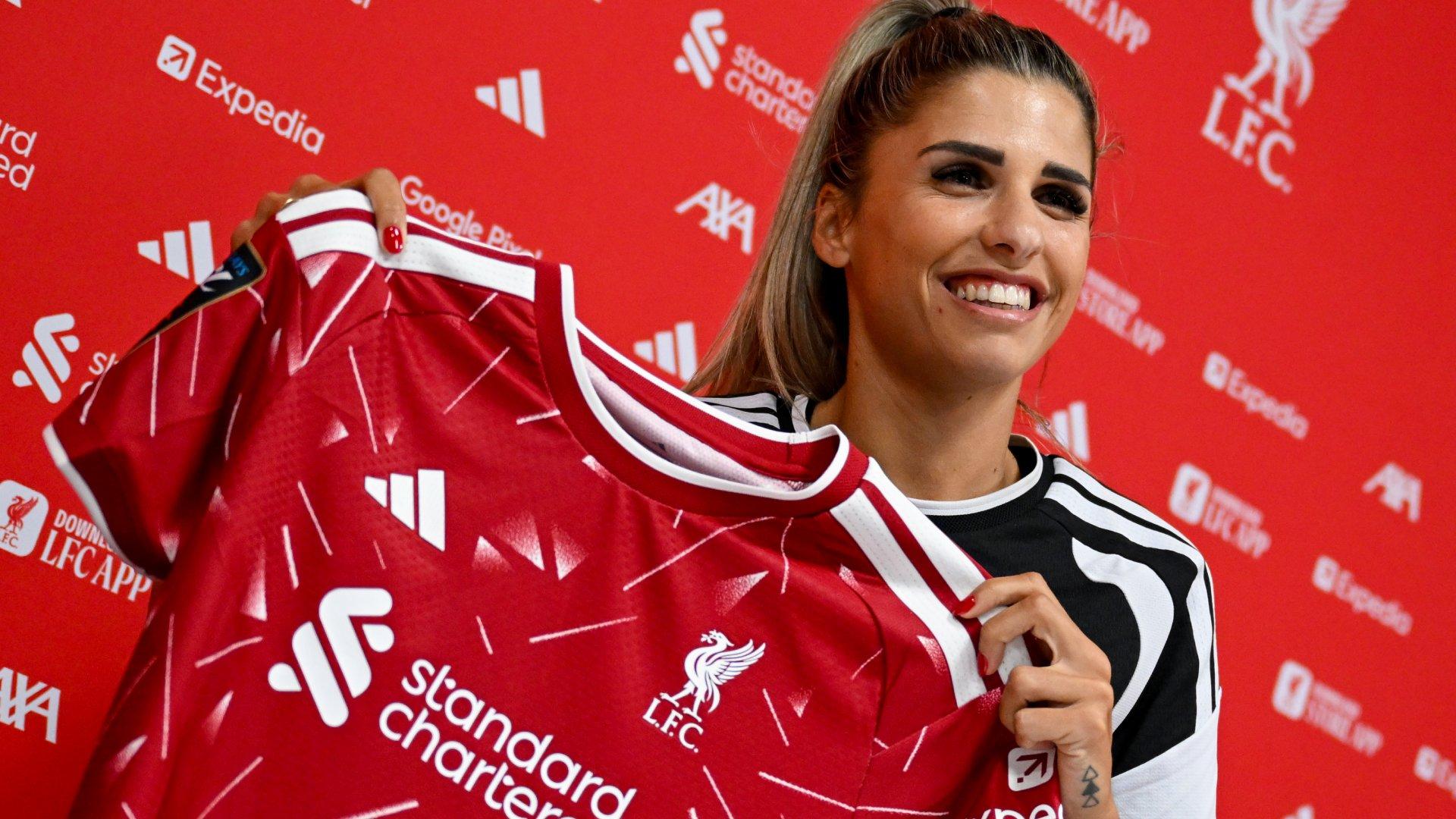 Gallery: Natalia Ramos' signing day with Liverpool FC Women