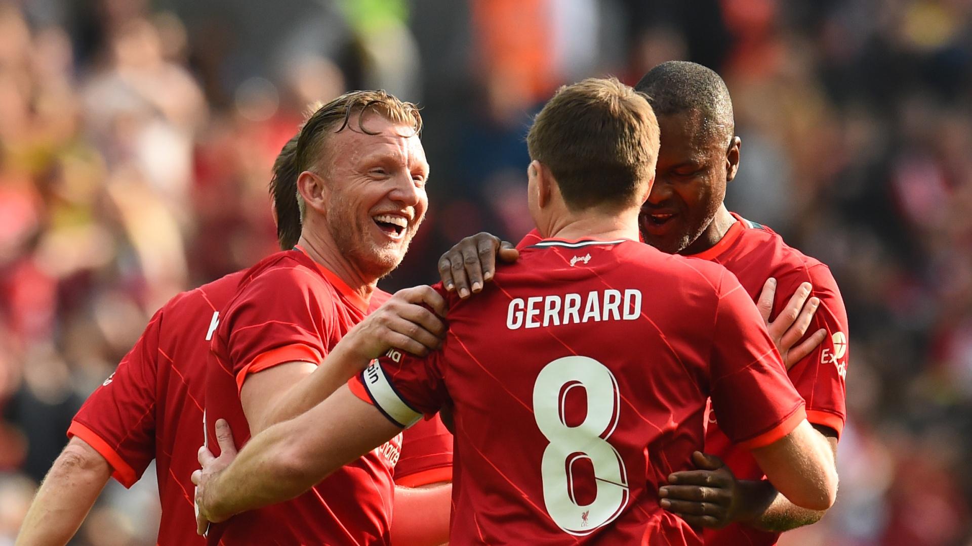 Thrillers, Gerrard strikes and celebrations: Highlights of previous LFC Legends games