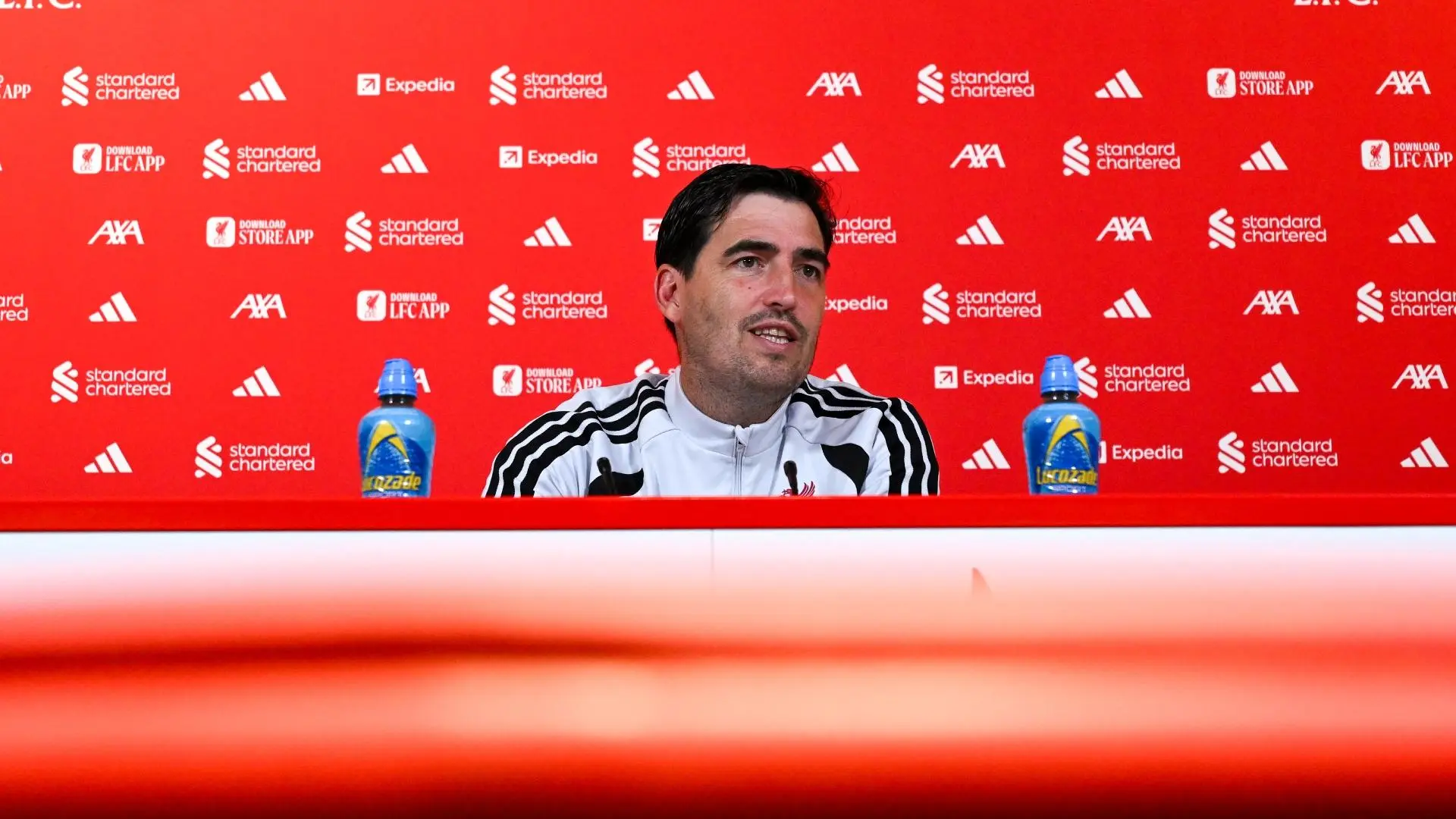 Thursday: Watch Andoni Iraola's press conference ahead of Ipswich v Liverpool