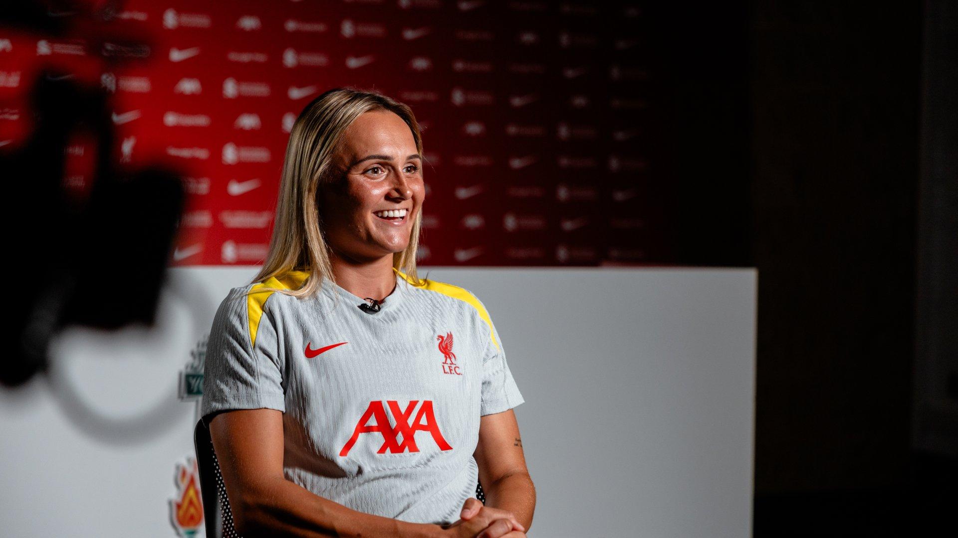 Sam Kerr Q&A: 'There wasn't even a second thought about coming back to Liverpool'