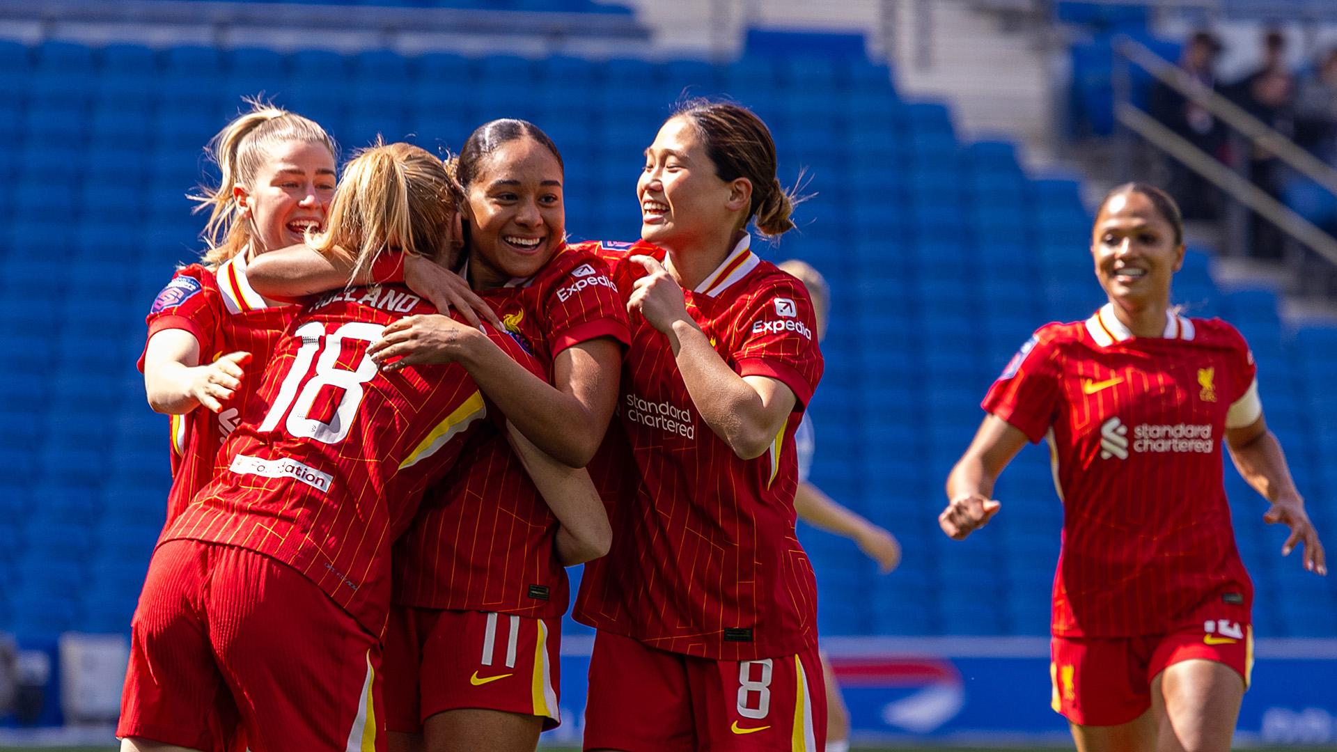 Book your tickets for Liverpool v Tottenham Hotspur in WSL