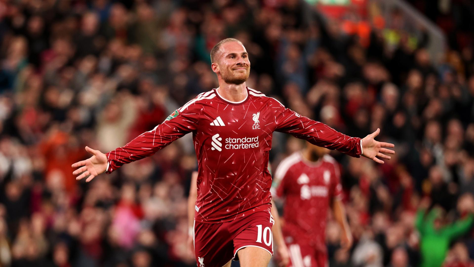 Alexis Mac Allister on Carabao Cup win, 'intense' Tottenham, youngsters and more