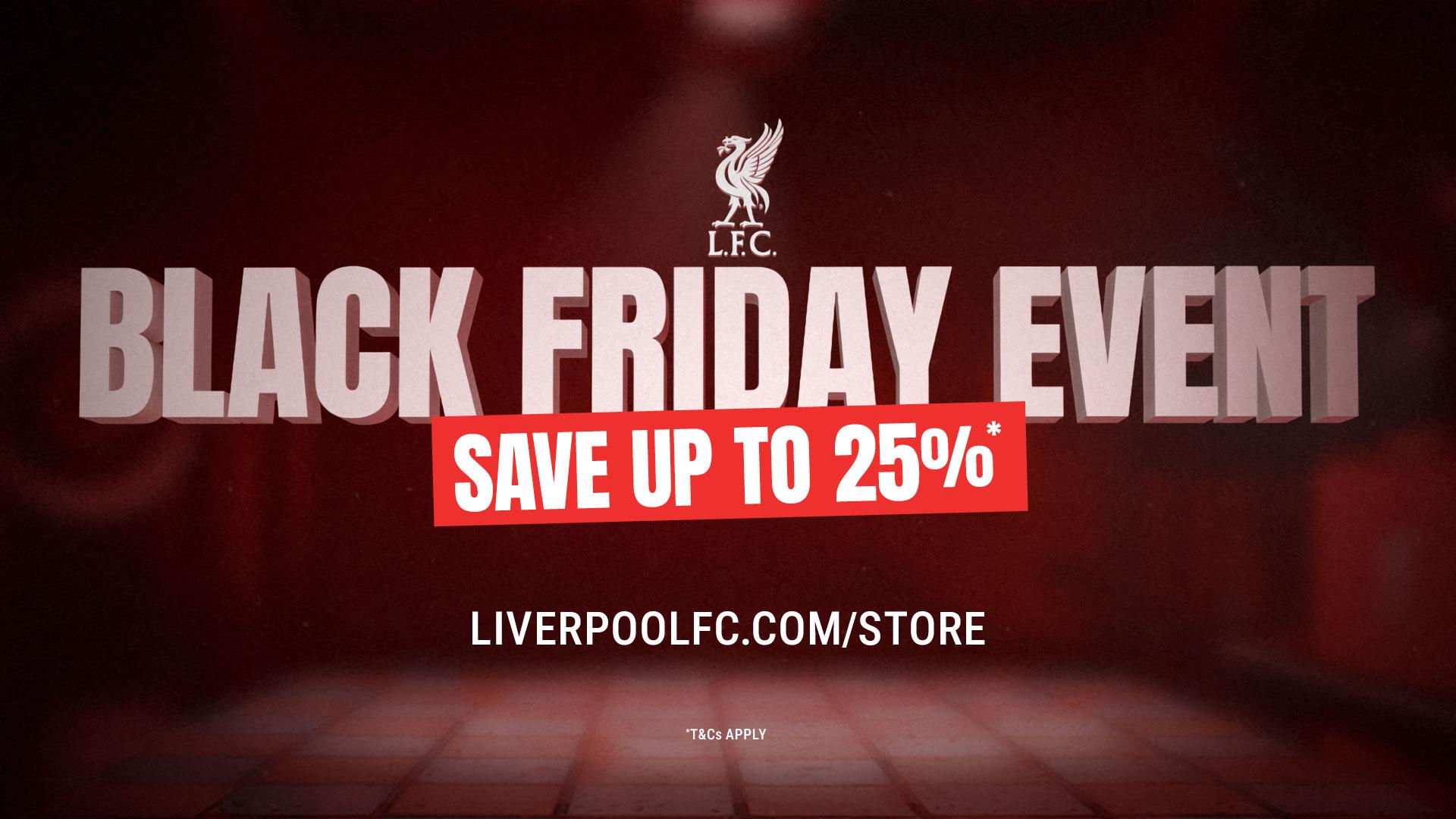Extended online: Save up to 25% in LFC Retail's unmissable Black Friday Event