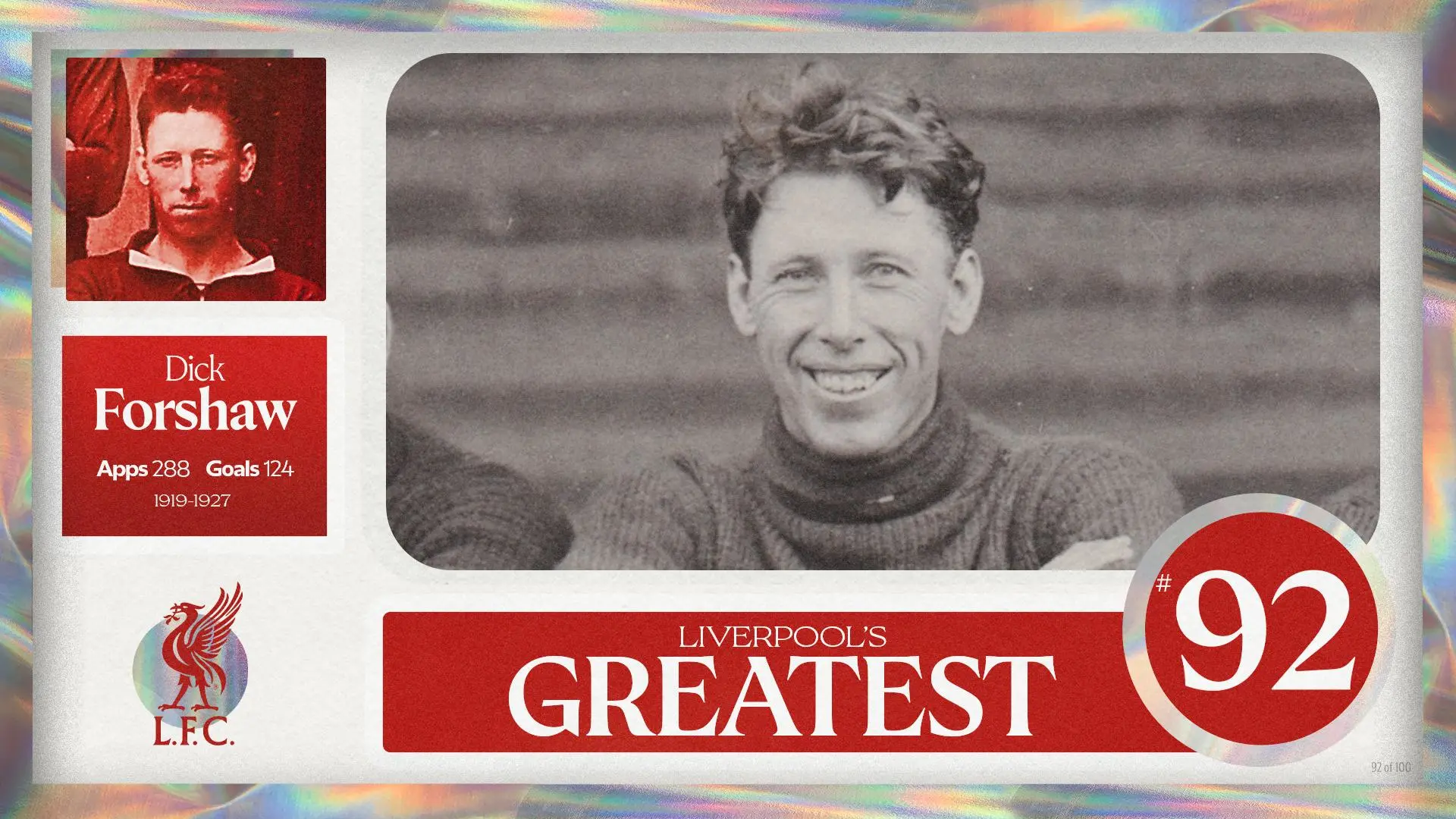 Liverpool's Greatest - No.92: Dick Forshaw