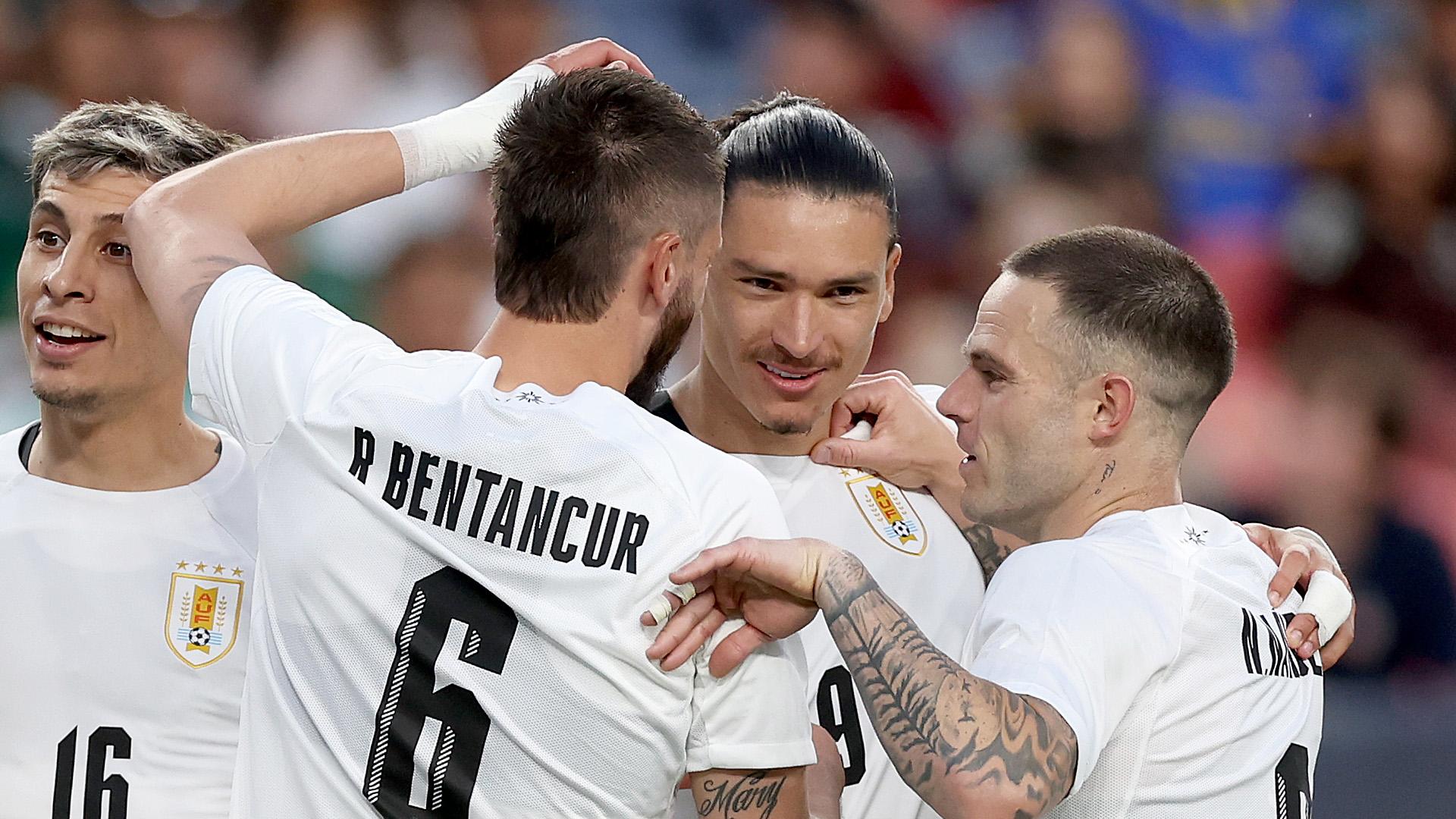 Internationals: Darwin Nunez scores hat-trick for Uruguay