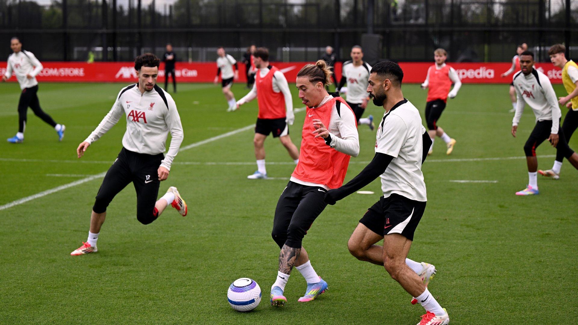 Training photos: Liverpool set sights on huge Anfield date with Tottenham