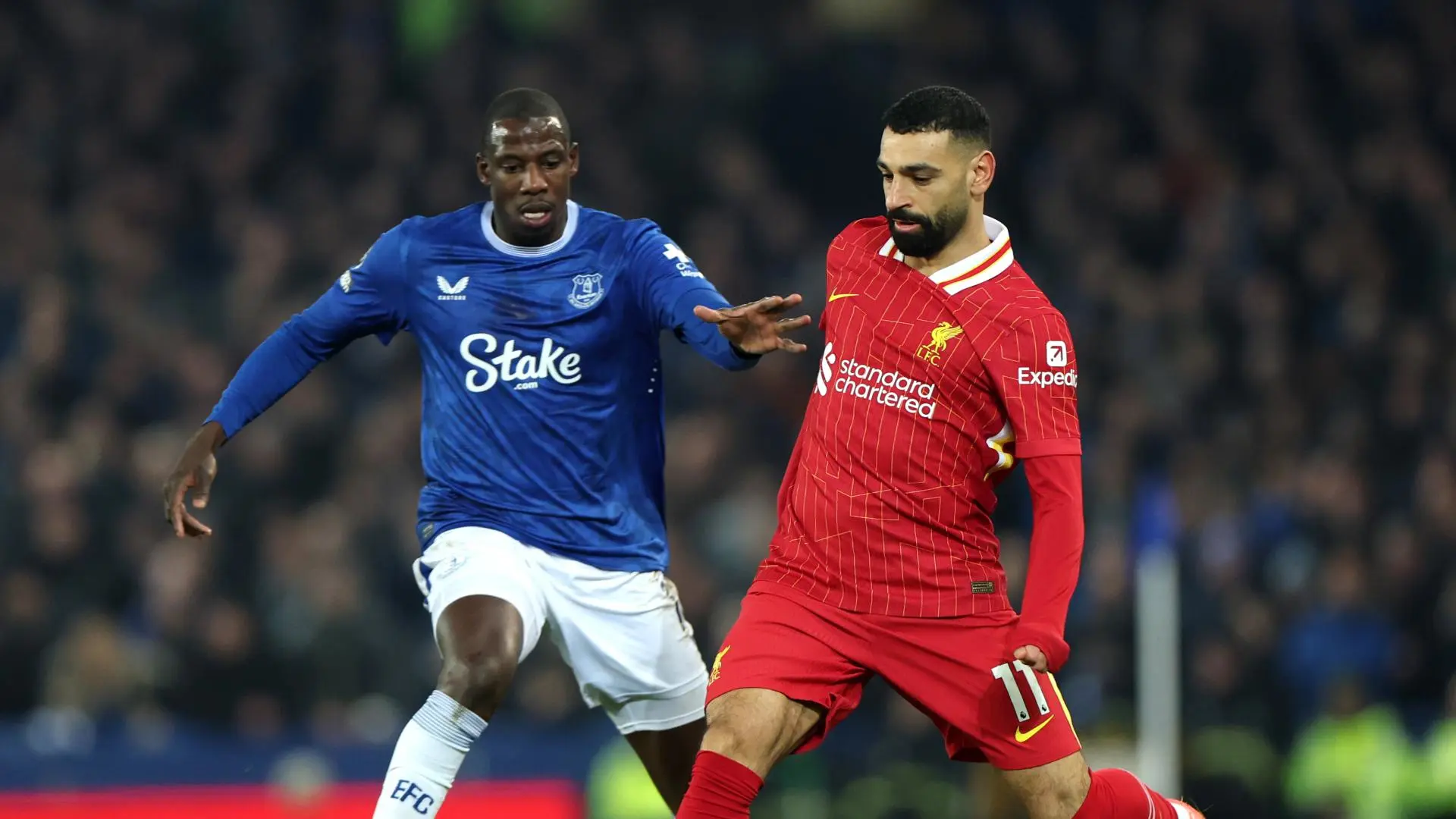 Liverpool and Everton play out Merseyside derby draw at Goodison Park