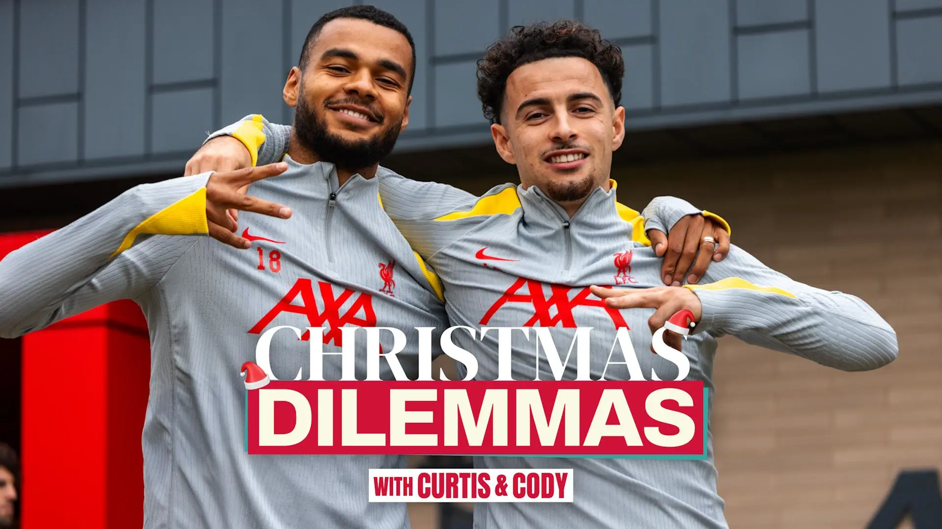 Got a Christmas dilemma? Your chance to ask Cody Gakpo and Curtis Jones!
