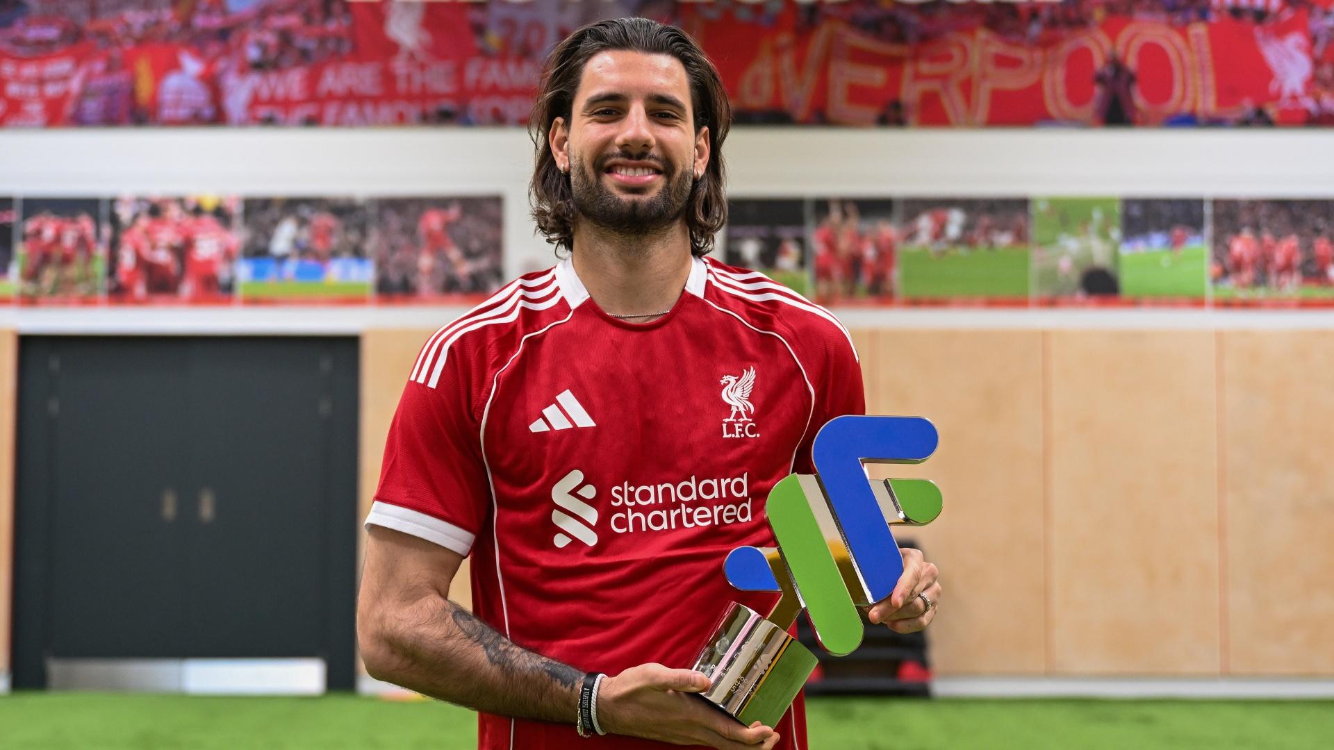 Dominik Szoboszlai wins LFC's Player of the Month for fourth time in 2025-26