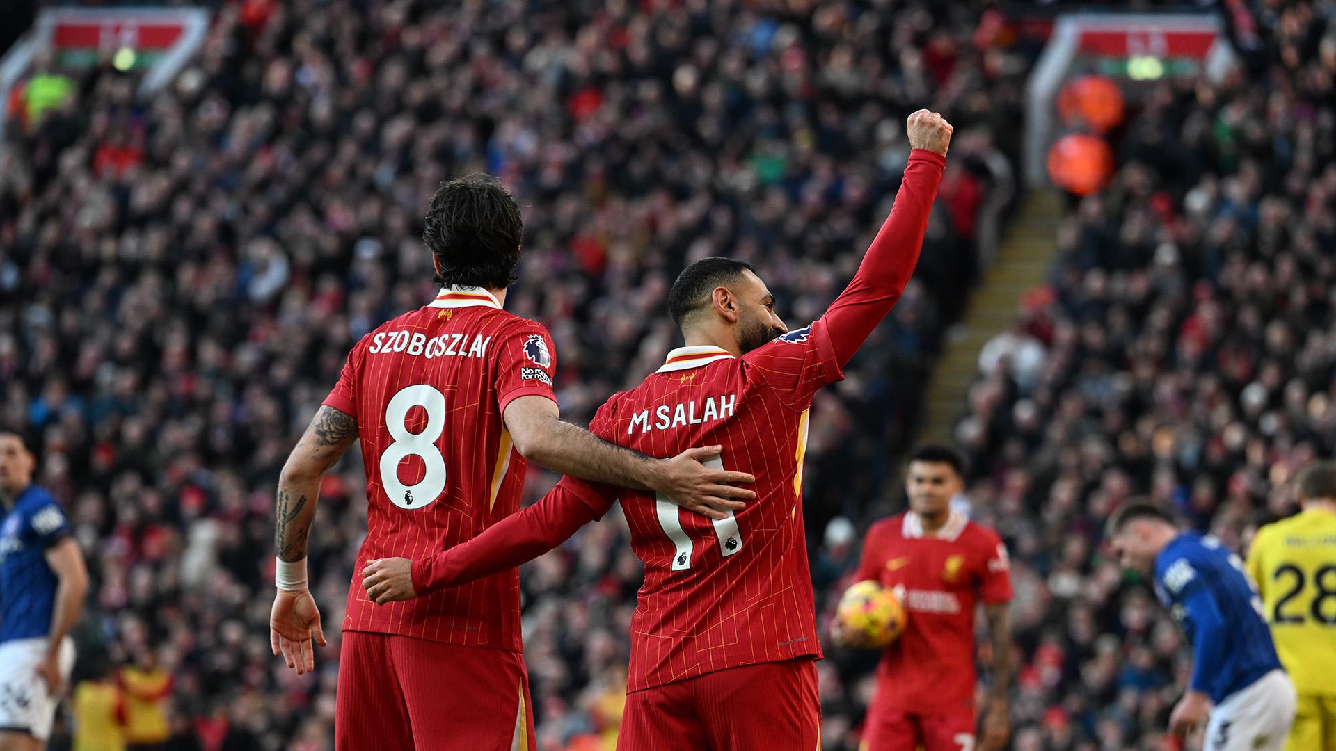 Match report: Liverpool strike four in Anfield victory over Ipswich