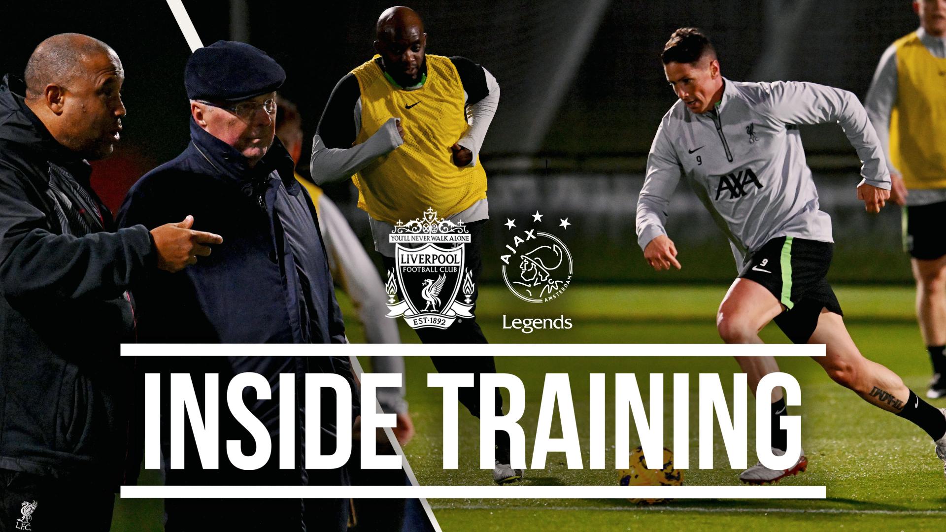 Inside Training: Watch LFC Legends prepare for Anfield return