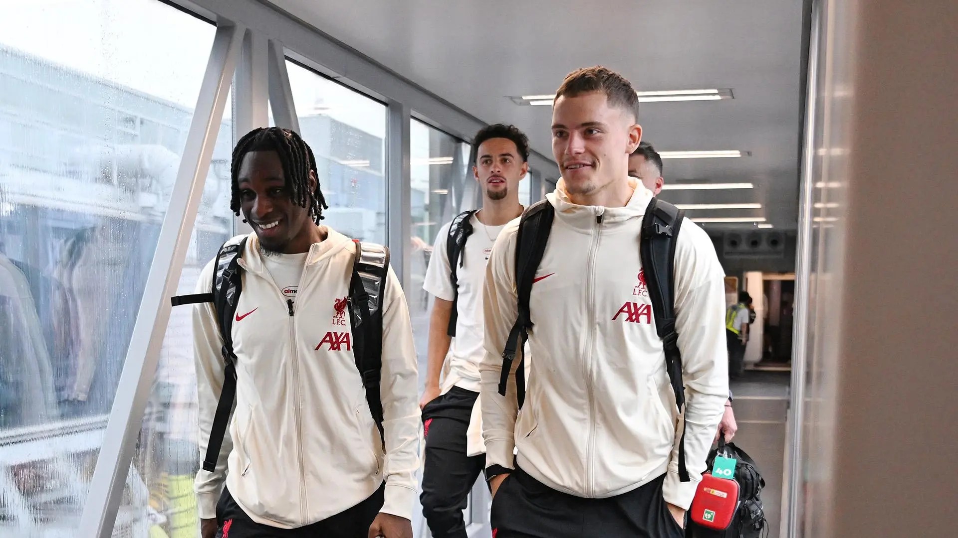 Arrival photos: Liverpool squad touch down in Hong Kong