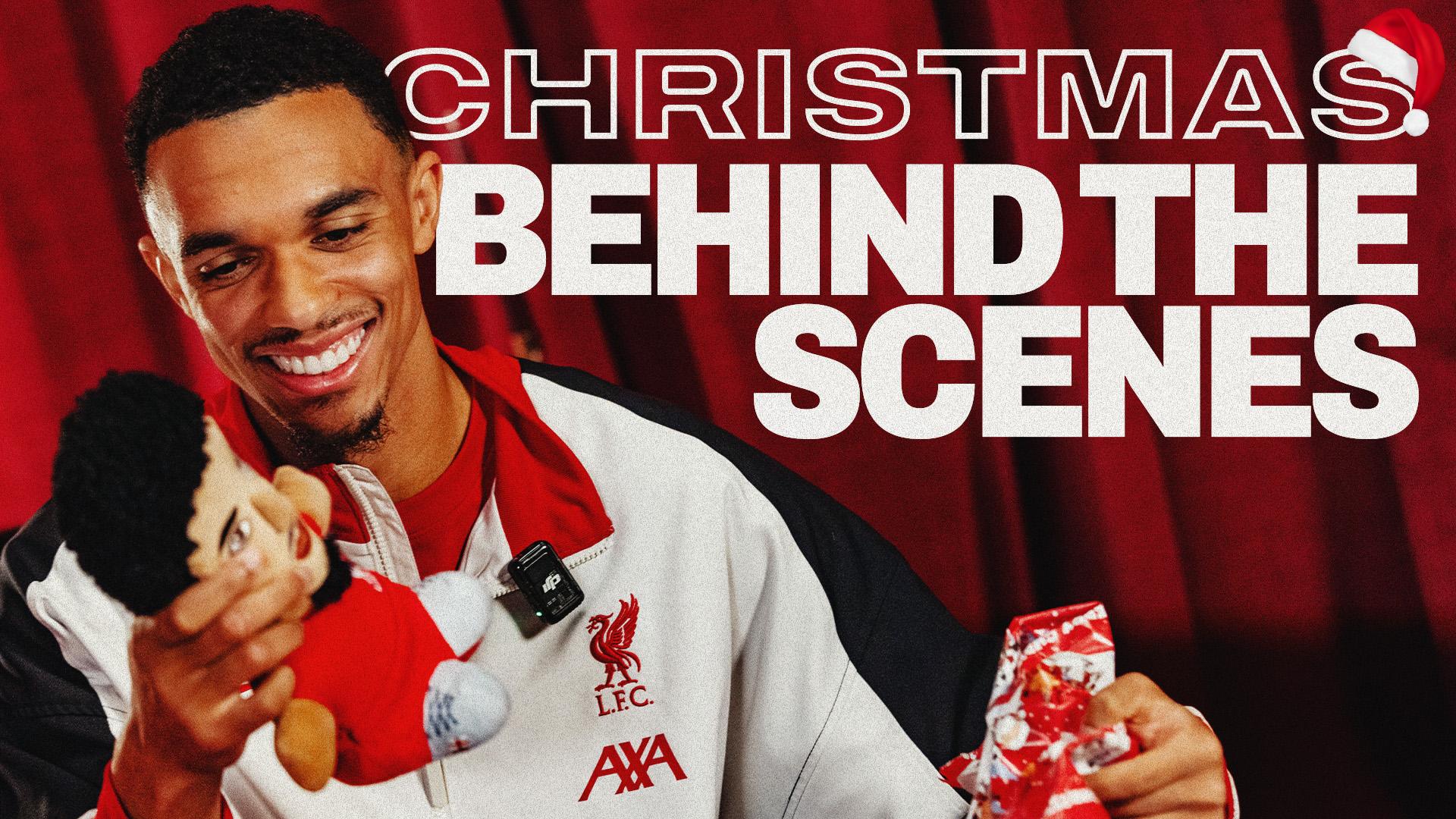 Behind the scenes of LFC Retail's new Christmas shoot