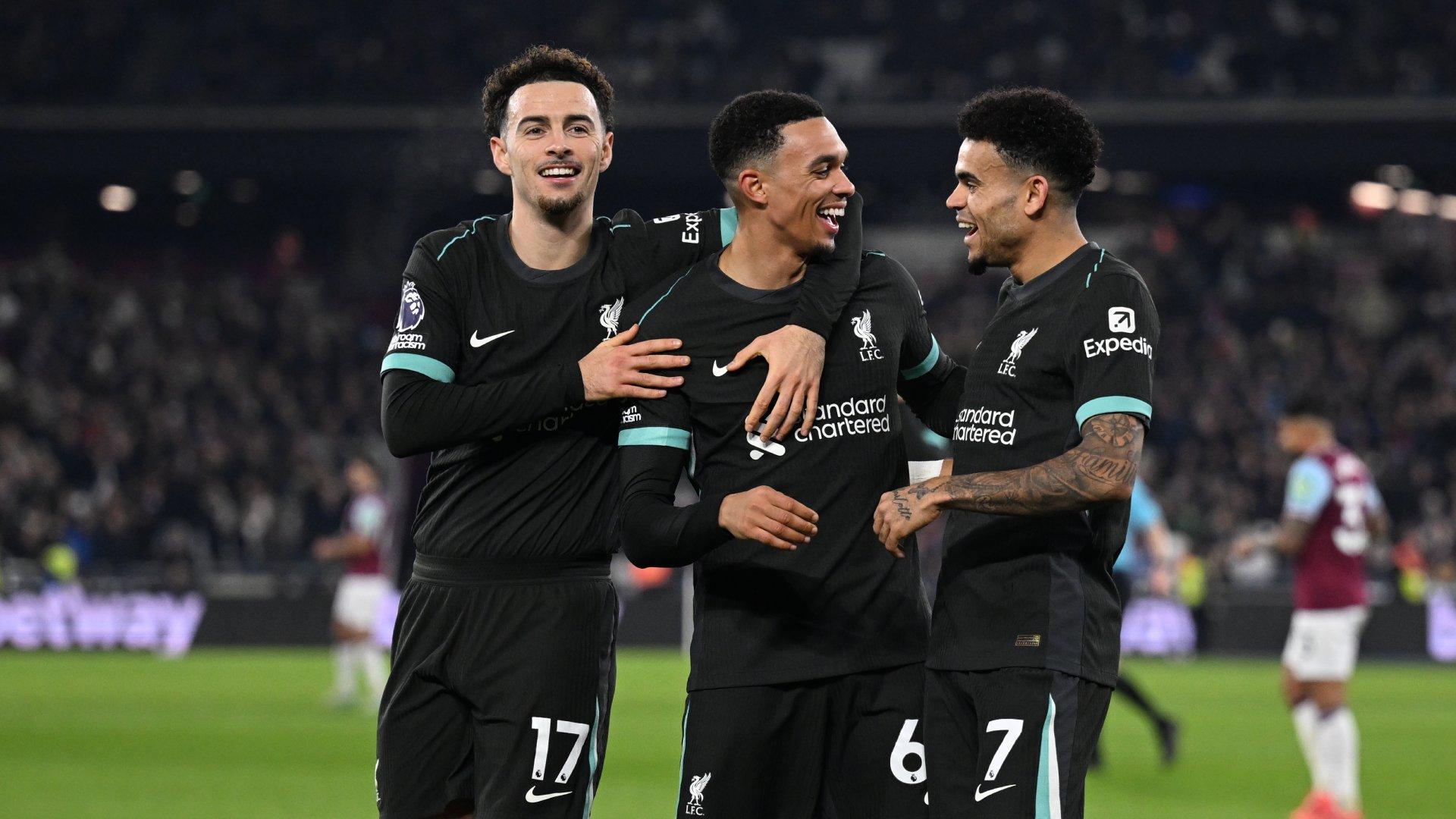 West Ham 0-5 Liverpool: Watch free highlights