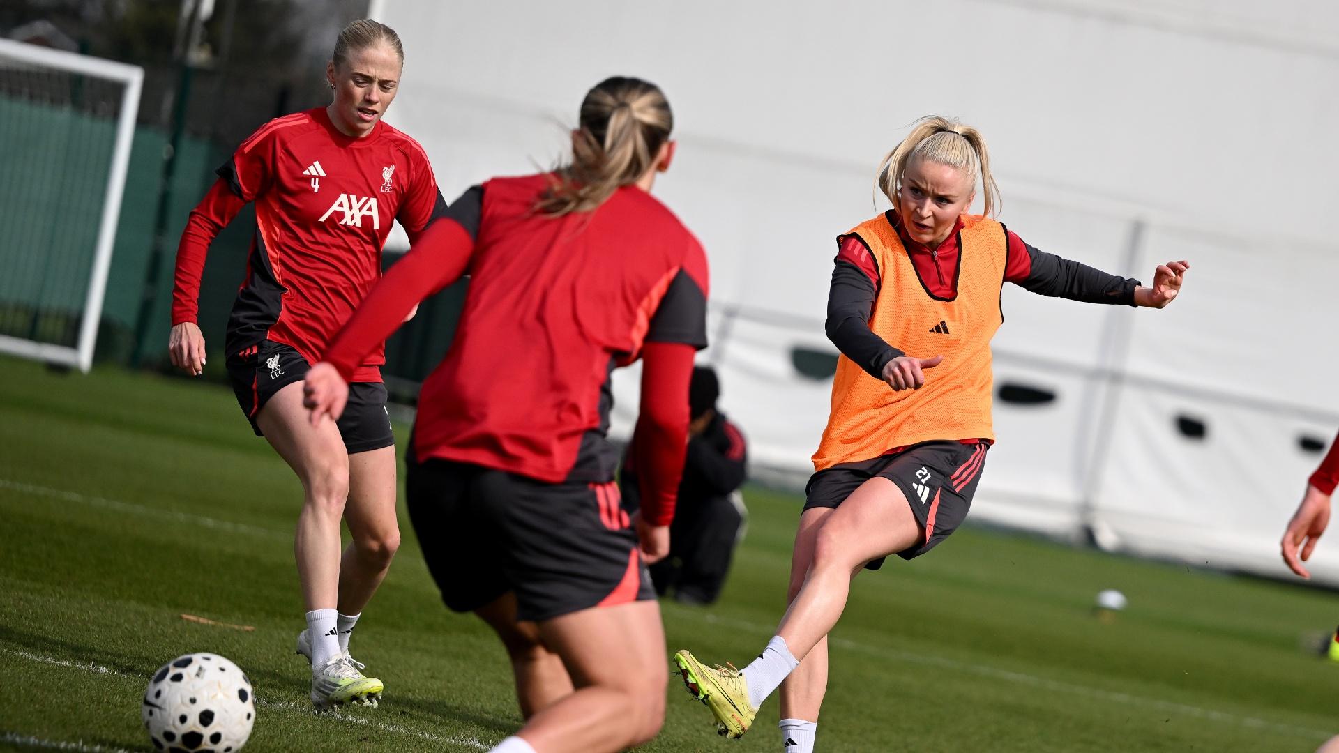 Training photos: LFC Women prepare for trip to Brighton