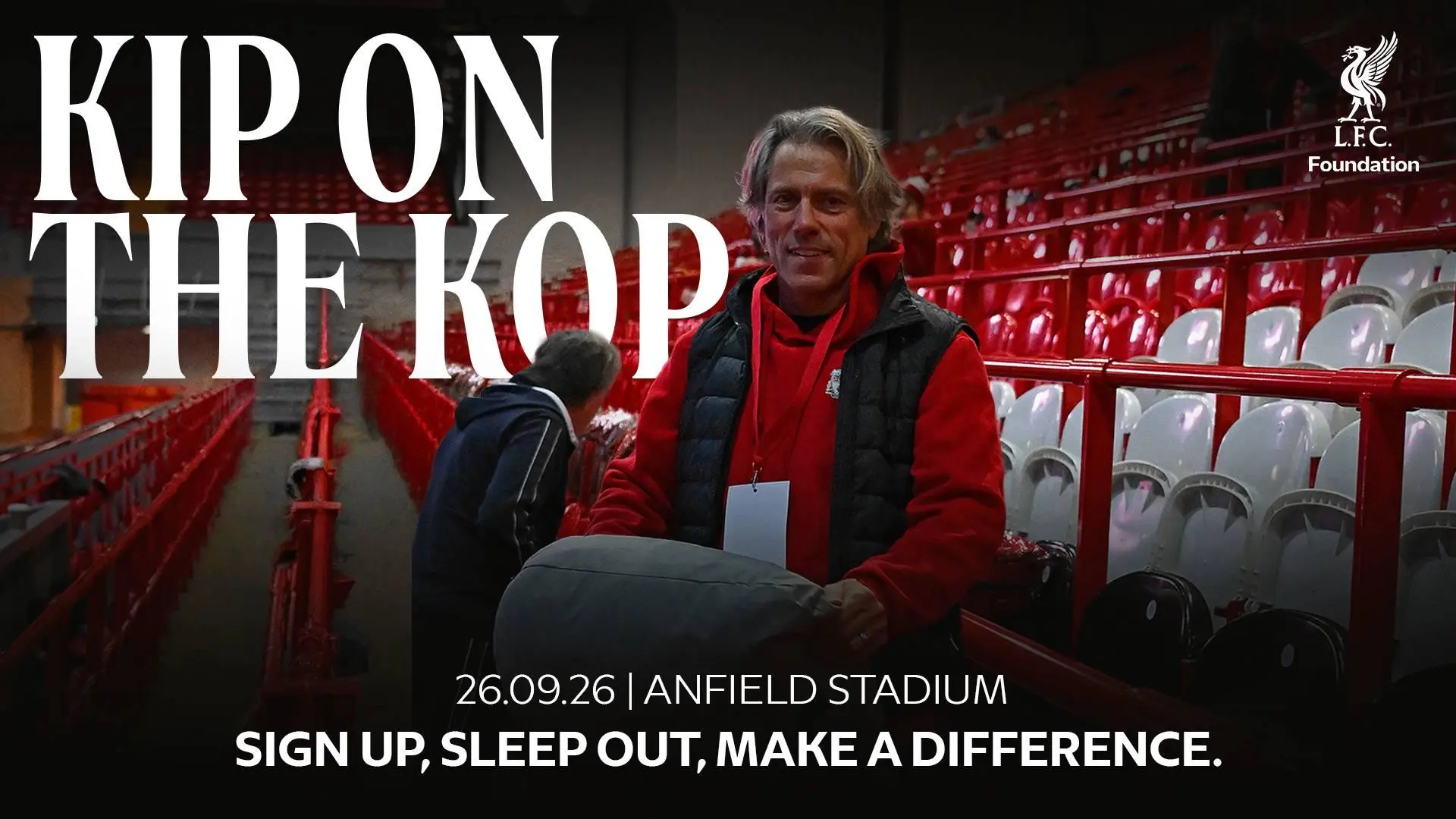LFC Foundation's Kip on the Kop with John Bishop returns for 2026