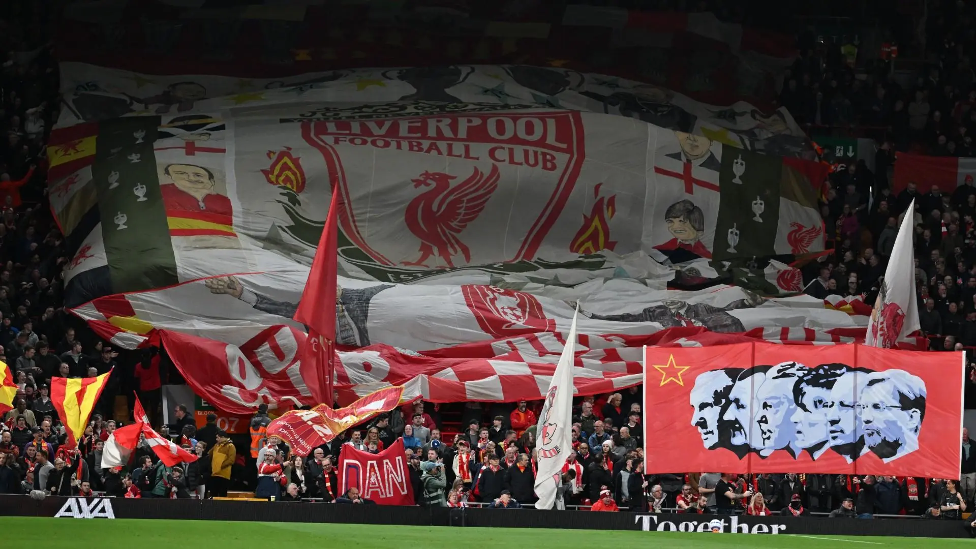 New Anfield record set for biggest Merseyside derby attendance