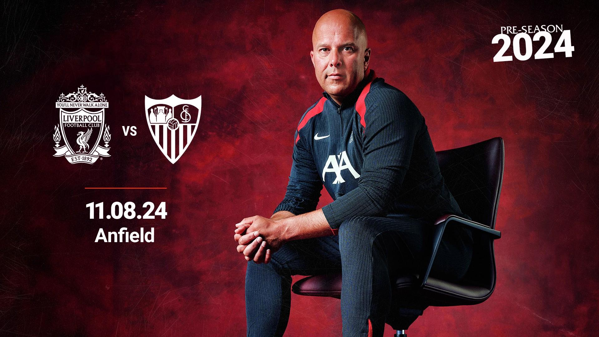 Liverpool to complete 2024-25 pre-season with Anfield game against Sevilla