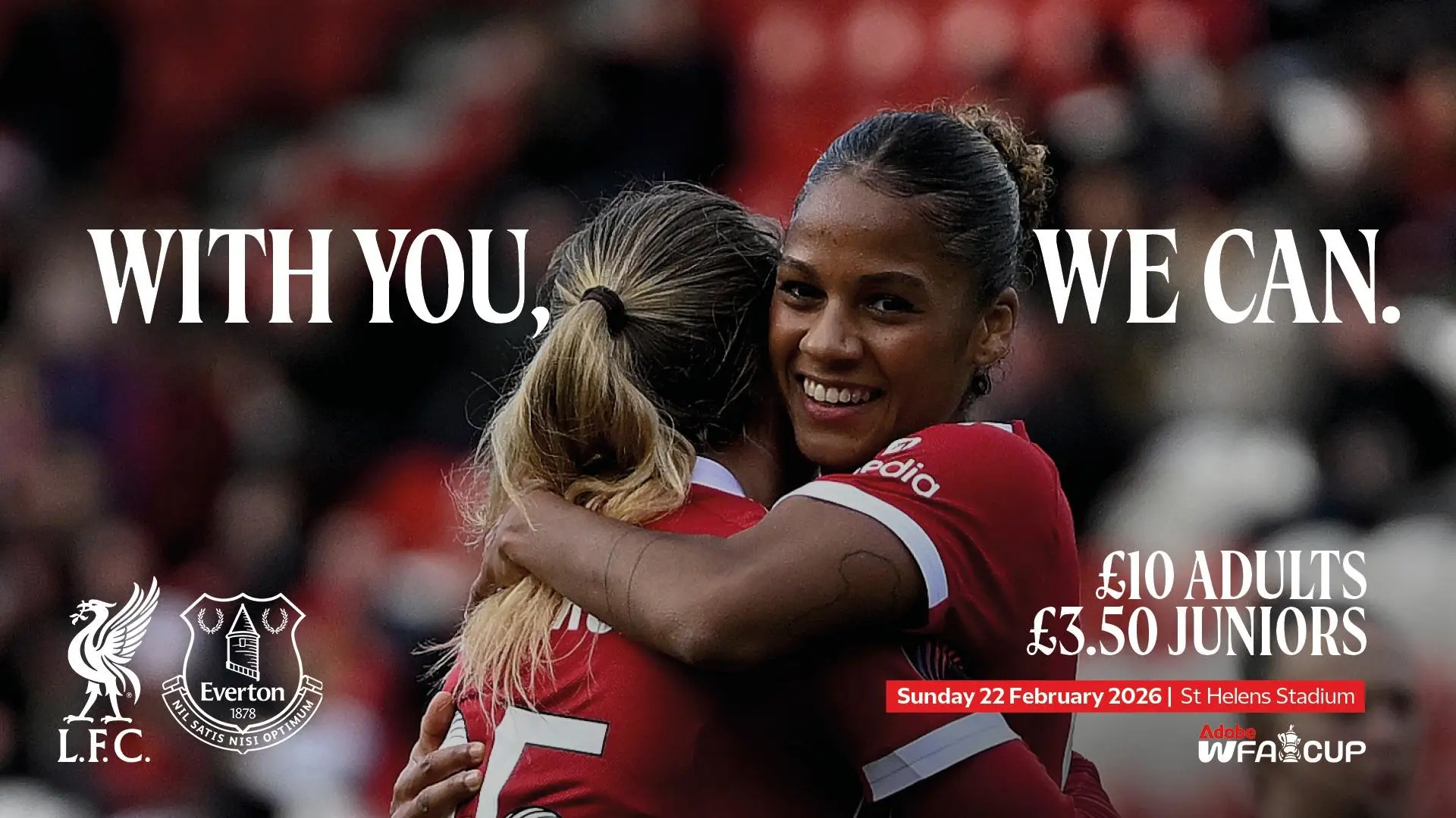 Get your tickets for Sunday's Merseyside derby in Women's FA Cup