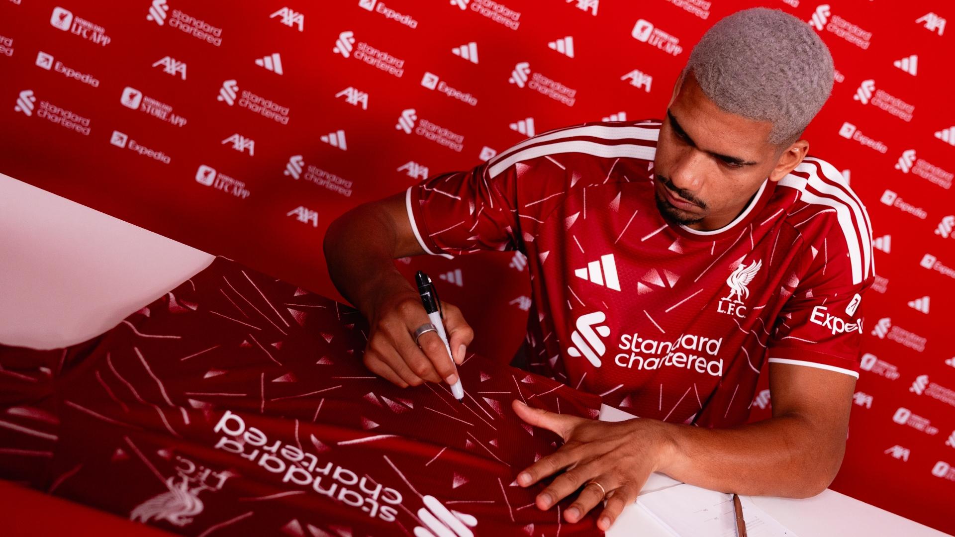 Enter now: Win a Liverpool shirt signed by Ronald Araujo