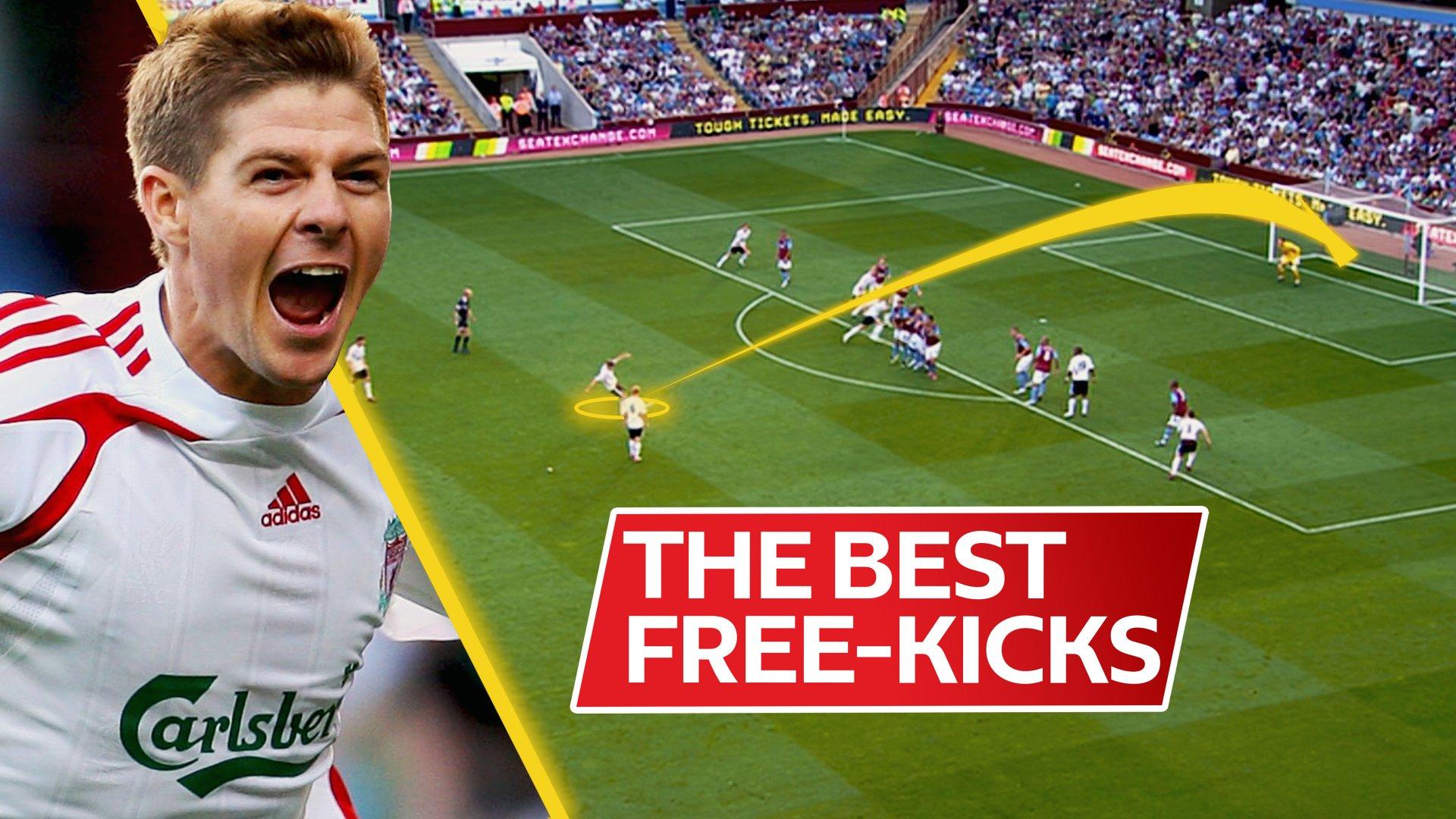 Compilation: Watch 22 brilliant Liverpool free-kick goals