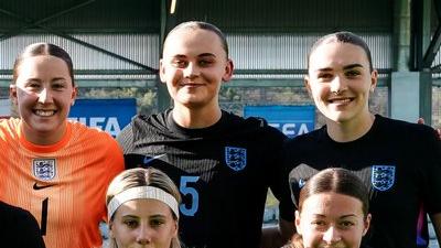 Zara Shaw scores in 5-0 victory for England U19s